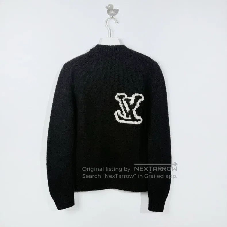 Louis Vuitton Louis Vuitton 24 New Intarsia Logo Teddy Sweater Size US S / EU 44-46 / 1 - 2 Thumbnail