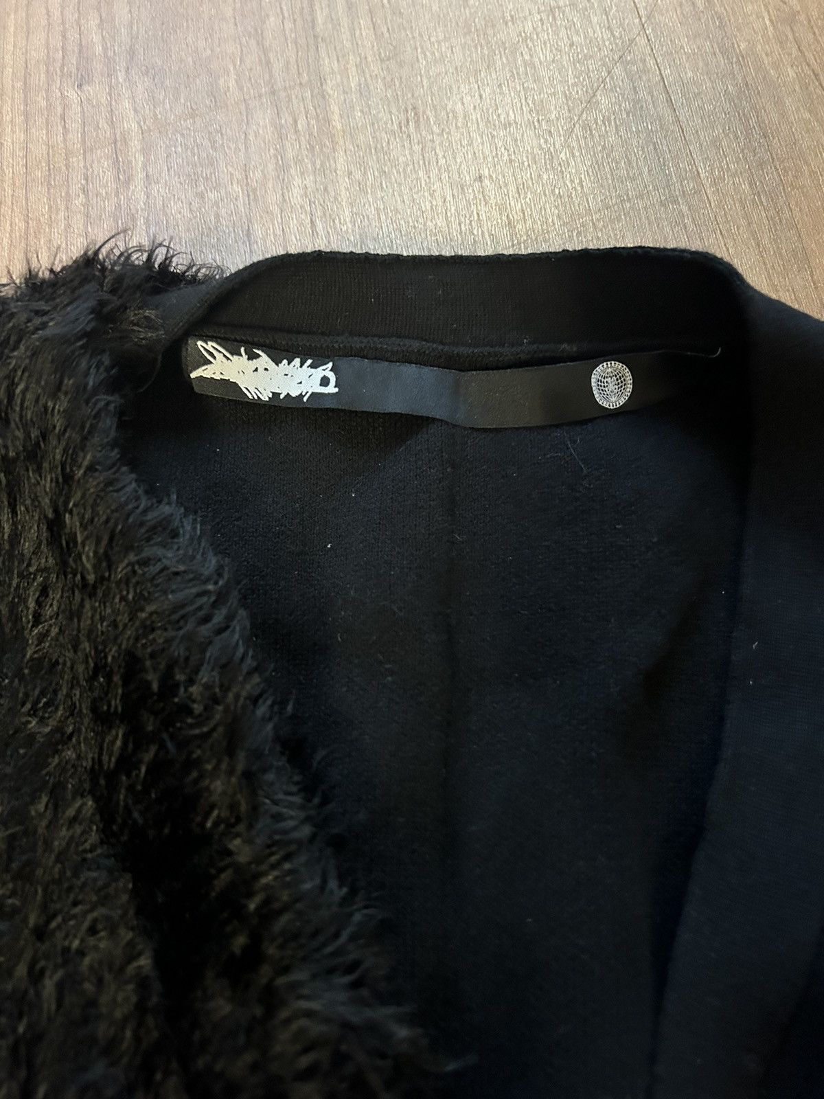 Designer Hybrid Clothing Dichotony Faux Fur Cardigan Size US M / EU 48-50 / 2 - 4 Thumbnail