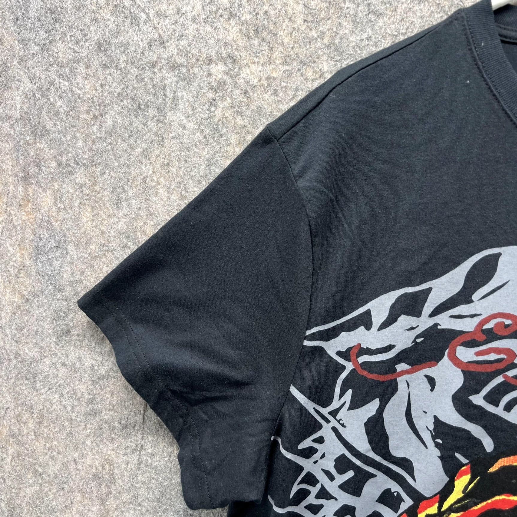 Ed Hardy Ed Hardy Shirt Men XL Black Tiger Print Tee Crewneck Cotton NWT Shirt Size US XL / EU 56 / 4 - 4 Thumbnail
