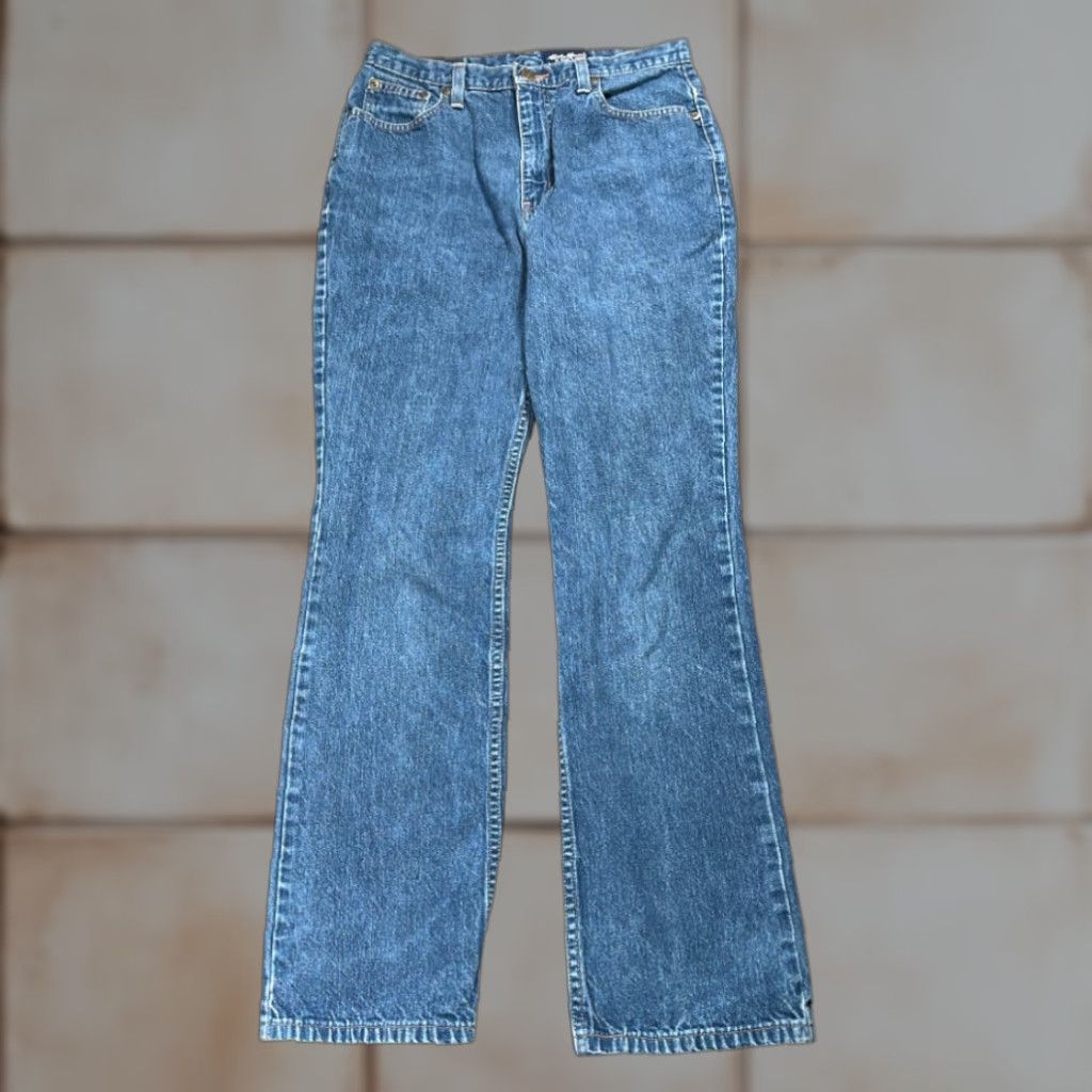 Eddie Bauer VINTAGE Eddie Bauer Jeans Mens 28x30 Blue Straight 90s Denim 5-Pocket Design Size US 28 / EU 44 - 1 Thumbnail