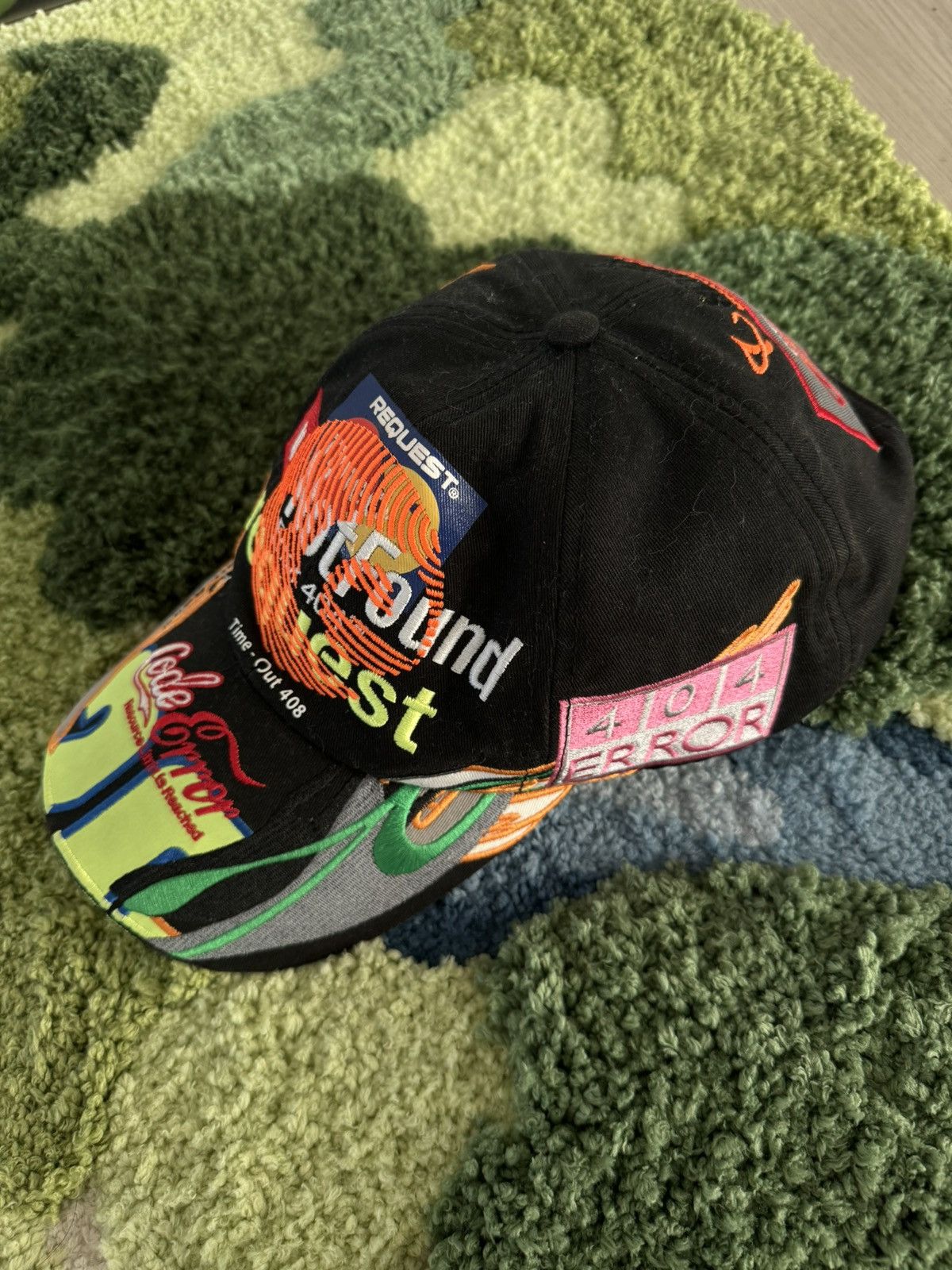 Vetements Vetements 404 Racing Error Embroidery Hat Size ONE SIZE - 2 Thumbnail