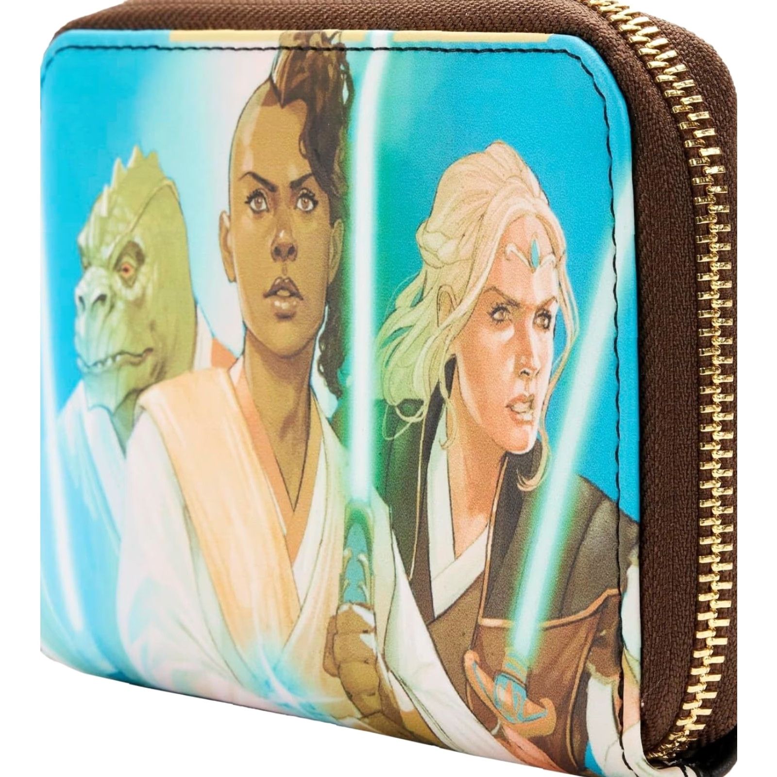 Star Wars VINTAGE Loungefly Star Wars The High Republic Comic Cover Zip Around Wallet NWT Size ONE SIZE - 6 Thumbnail