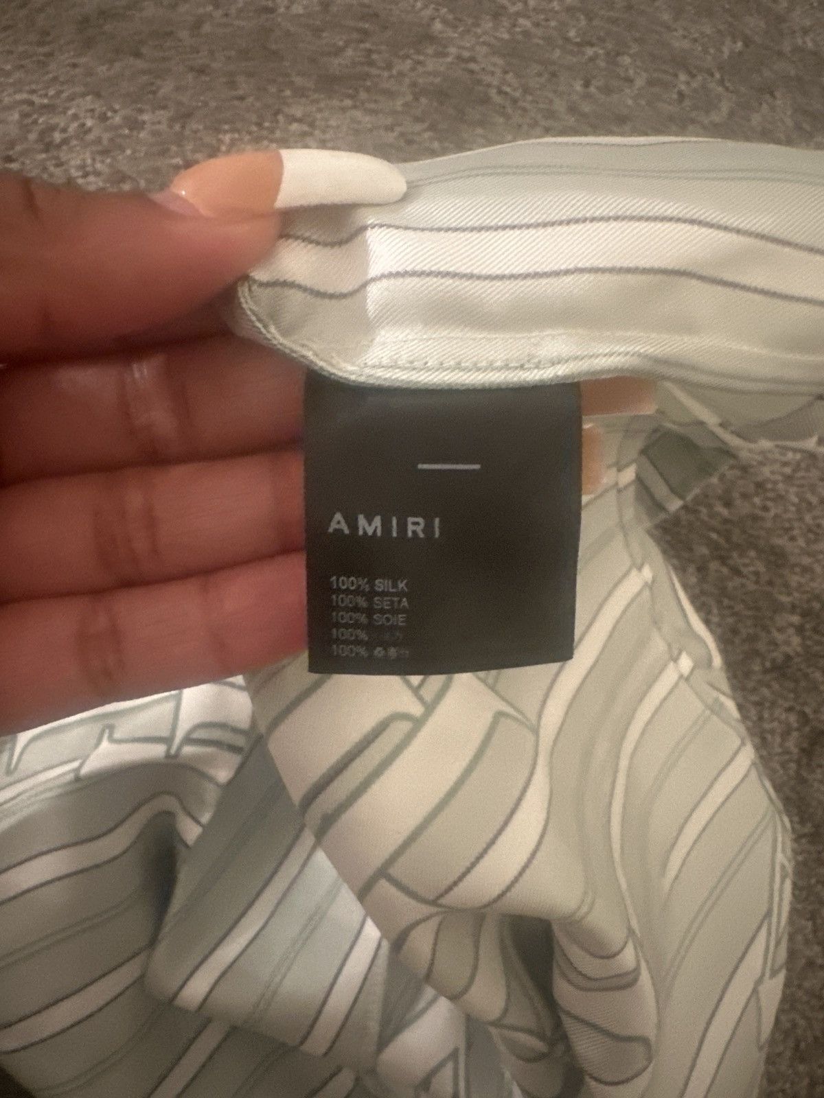 Amiri Amiri cropped button up shirt Size XS / US 0-2 / IT 36-38 - 5 Thumbnail