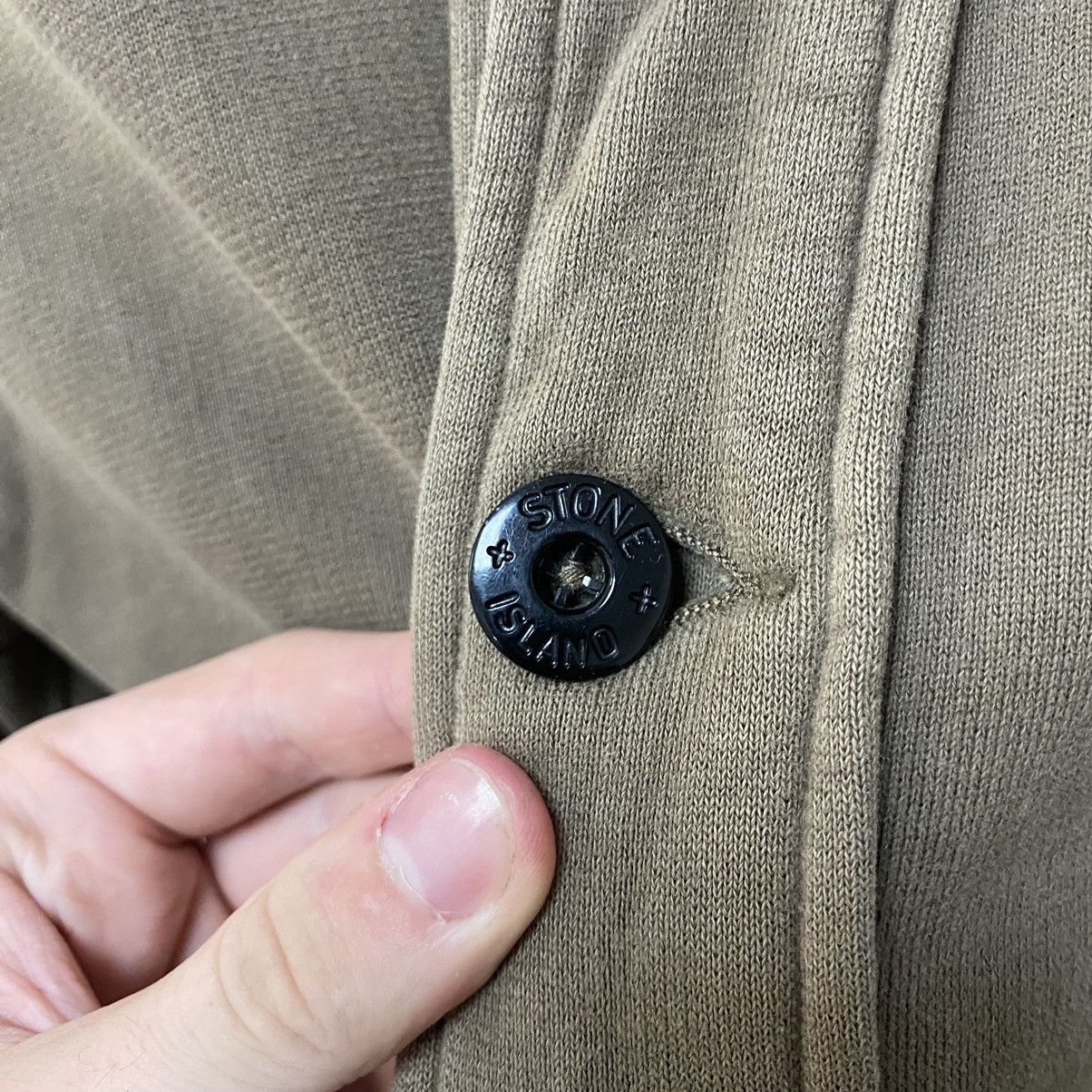 Stone Island Vintage Stone island cardigan Size US L / EU 52-54 / 3 - 5 Thumbnail
