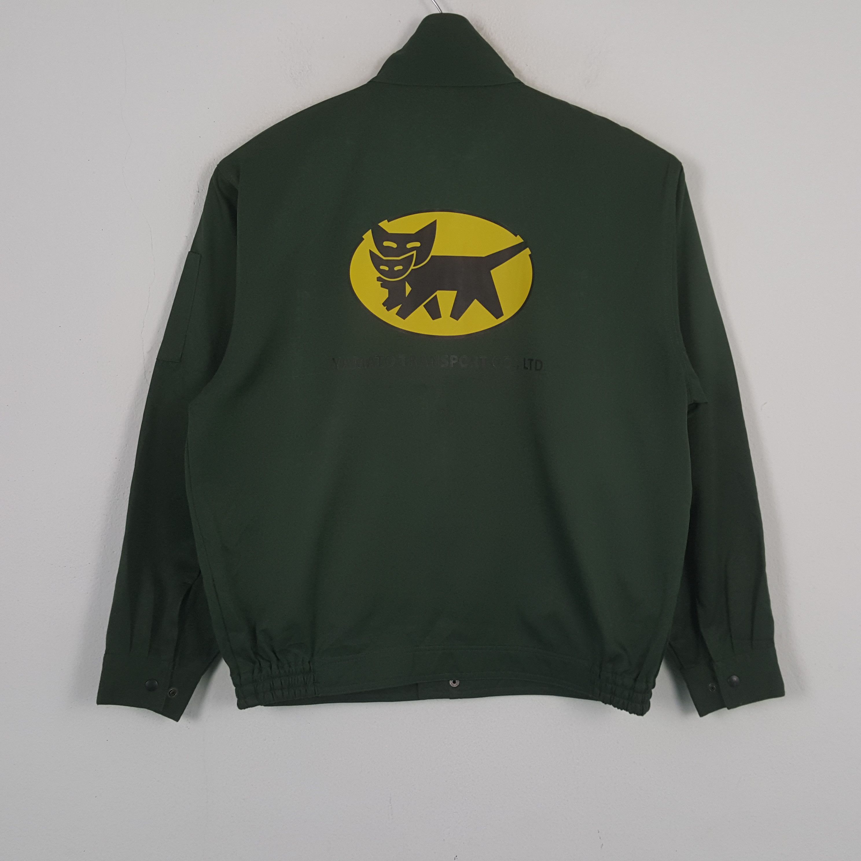 Other YAMATO TRANSPORT Japanese Workwear Custom Jacket C284N11 Size US L / EU 52-54 / 3 - 3 Thumbnail