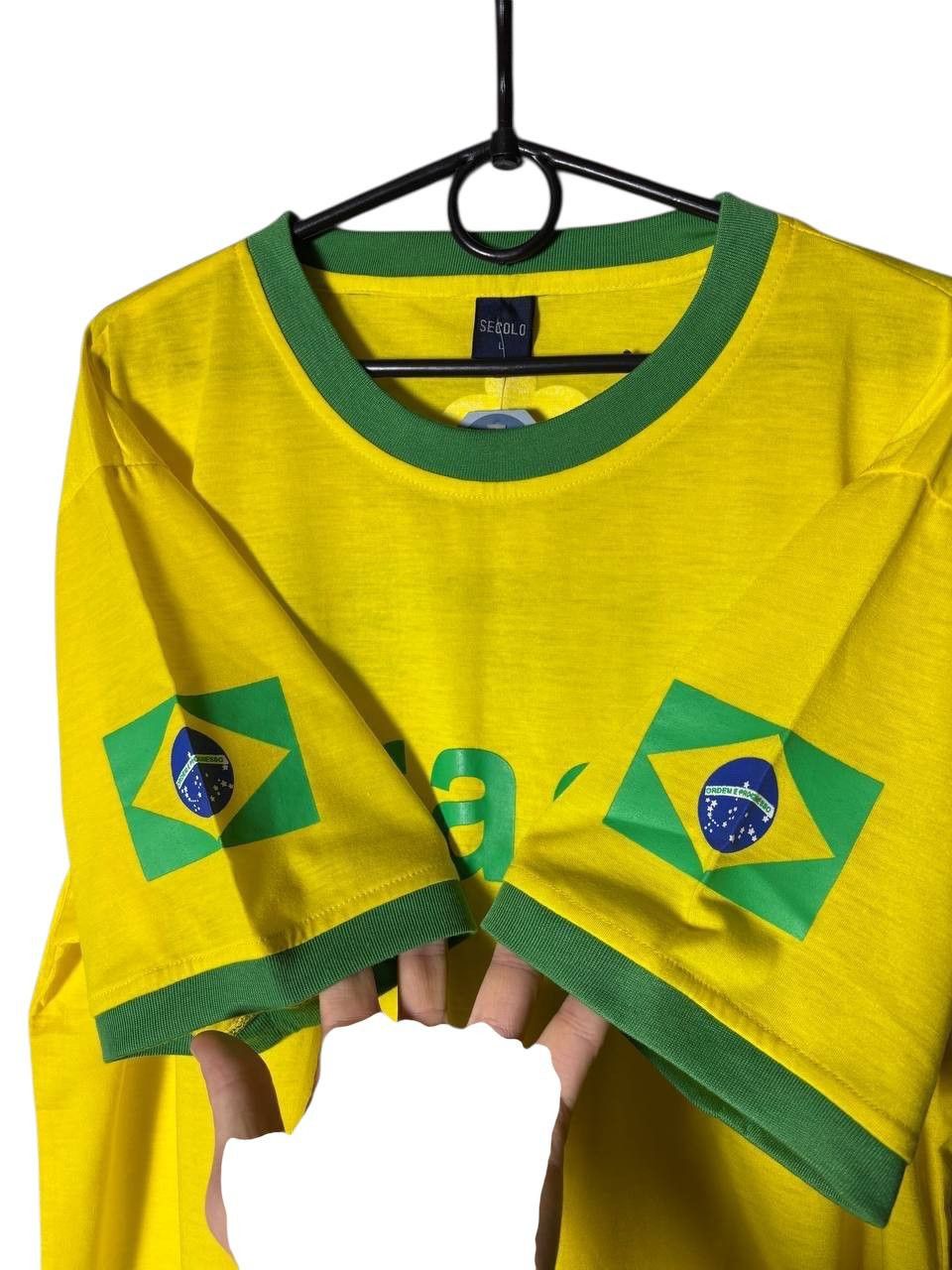 Other 2000s BRAZIL Blokecore Jersey Vintage T-shirt Tee Size US L / EU 52-54 / 3 - 3 Thumbnail