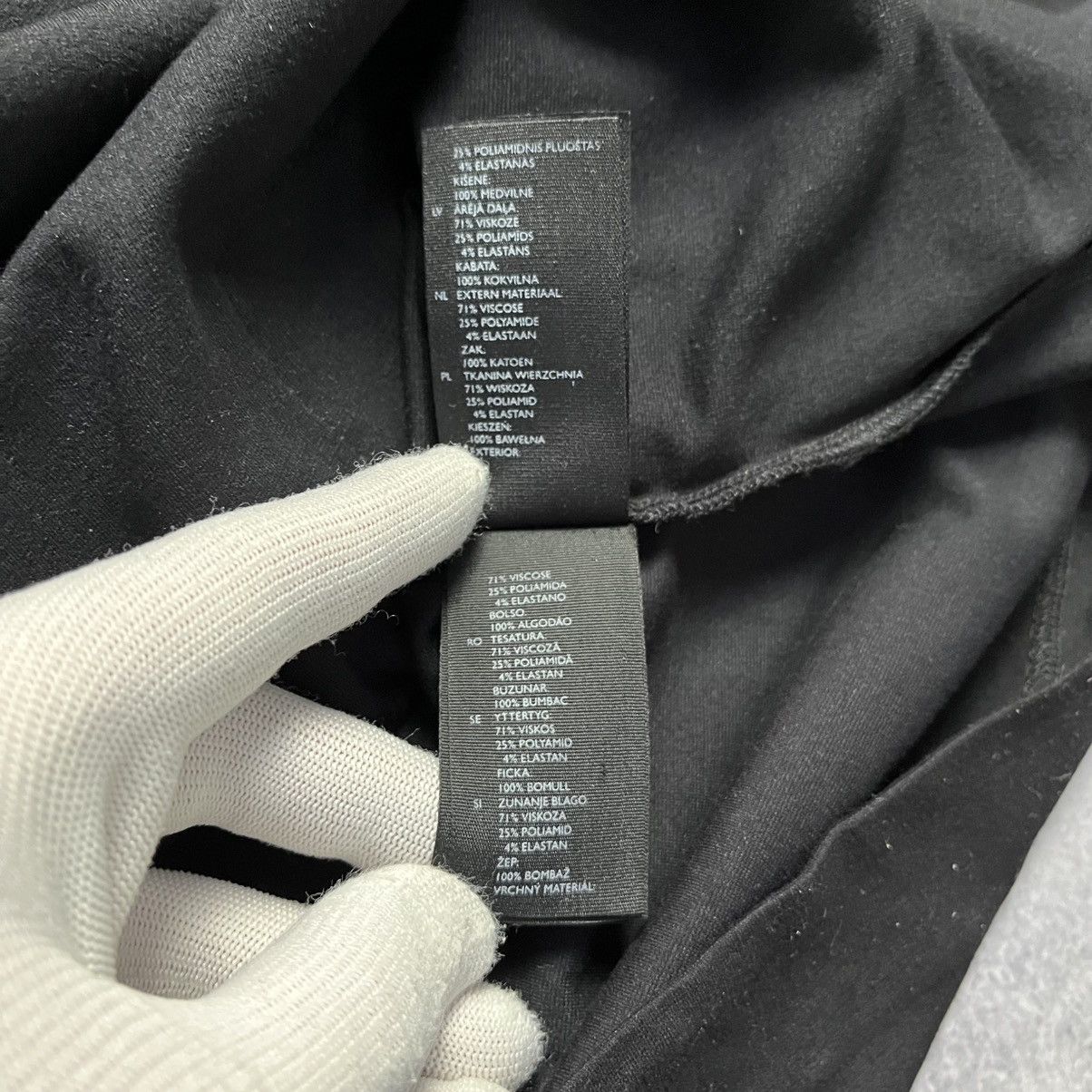 Cos COS Black Belt Pocket Dress Luxury Designer Size XS / US 0-2 / IT 36-38 - 9 Thumbnail