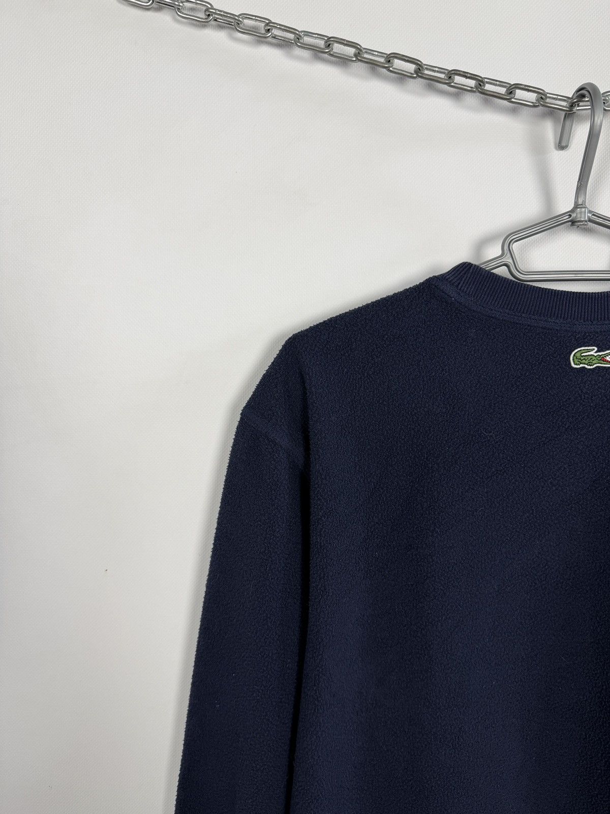 Lacoste Lacoste Live! Fleece Pullover Big Embroidered Logo Size XXL Size US XXL / EU 58 / 5 - 12 Thumbnail