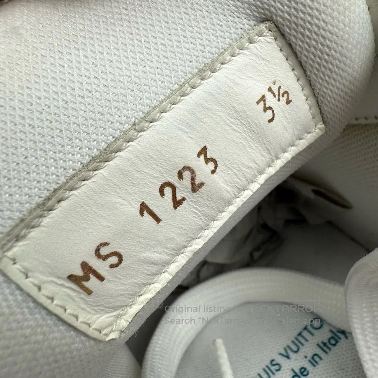 Louis Vuitton Louis Vuitton Trainer White Blue Jeans shoes Size US 6.5 / IT 36.5 - 8 Thumbnail