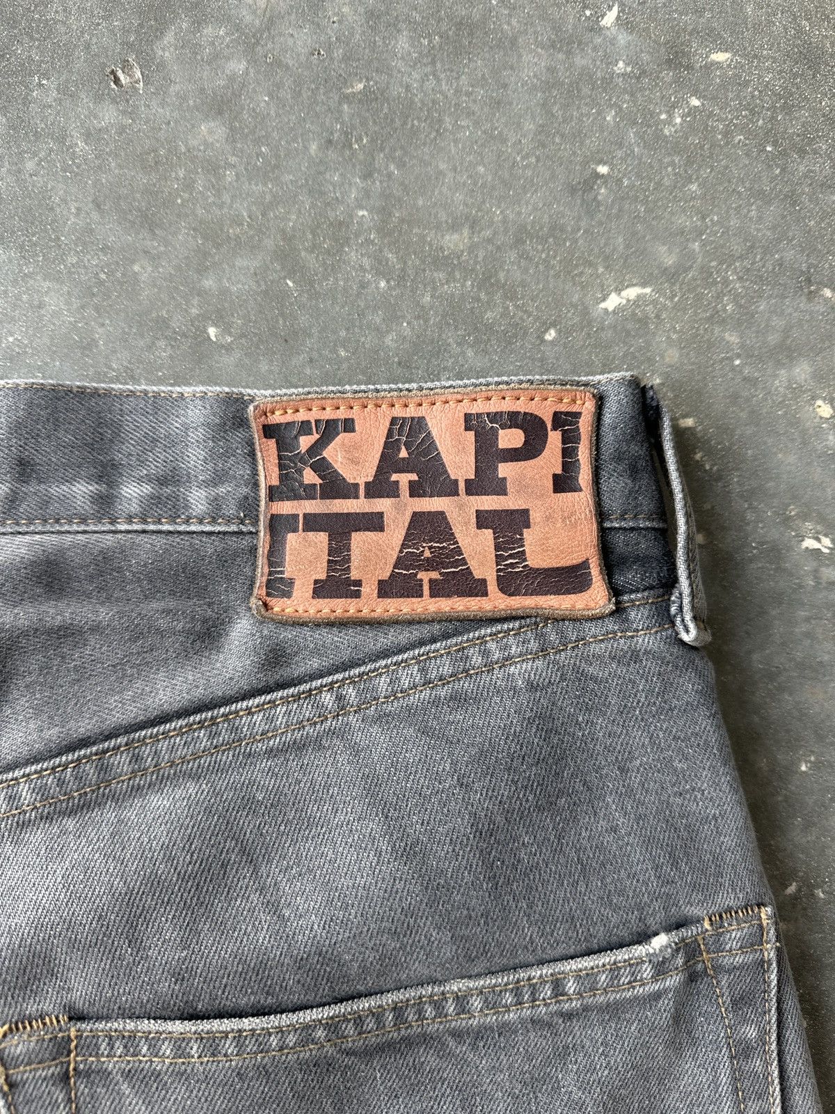 Kapital Kapital Bones Baggy Shorts Size US 32 / EU 48 - 3 Thumbnail