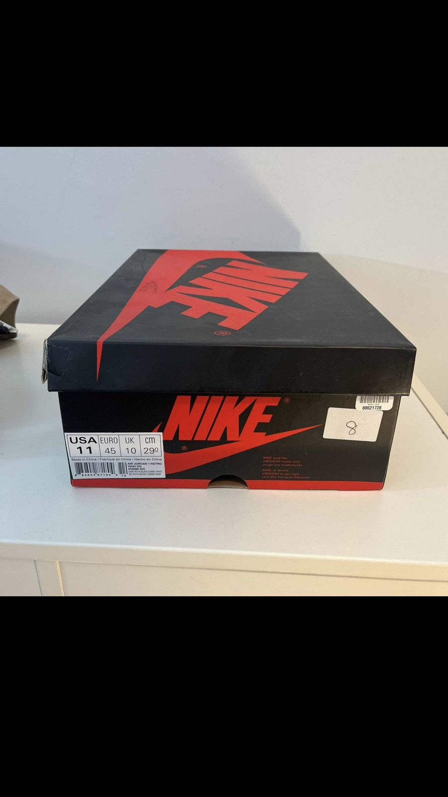Jordan Brand Air Jordan 1 Retro High OG Game Royal Size US 11 / EU 44 - 10 Thumbnail