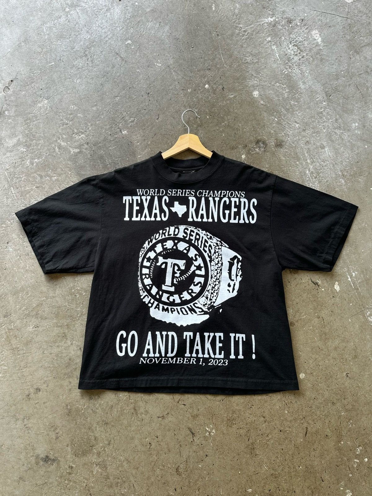 MLB Heavyweight Texas Rangers World Series Champions Size US M / EU 48-50 / 2 - 1 Thumbnail