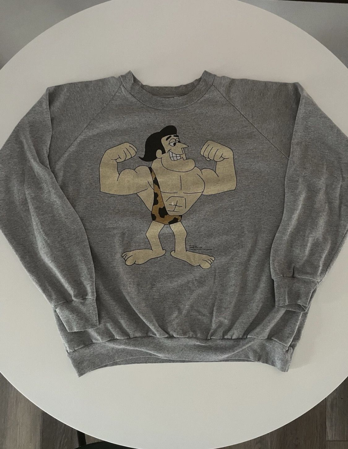 Vintage 1980s Vintage George of the Jungle Sweatshirt MADE IN USA Size US XL / EU 56 / 4 - 1 Thumbnail