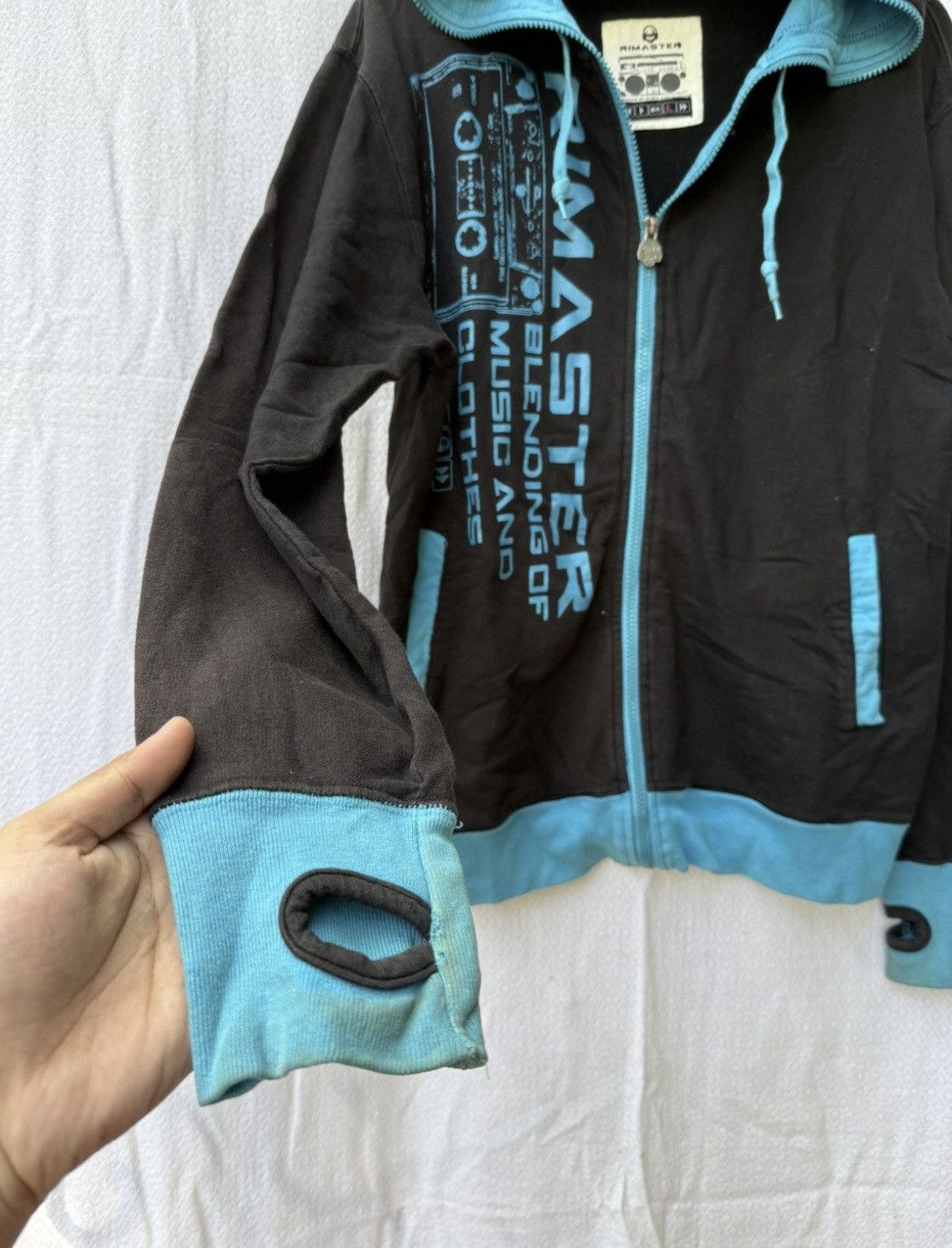 Hysteric Glamour Rimaster Japanese Style Fullzip Poem Hoodie Ifsixwasnine LGB Size US L / EU 52-54 / 3 - 6 Thumbnail