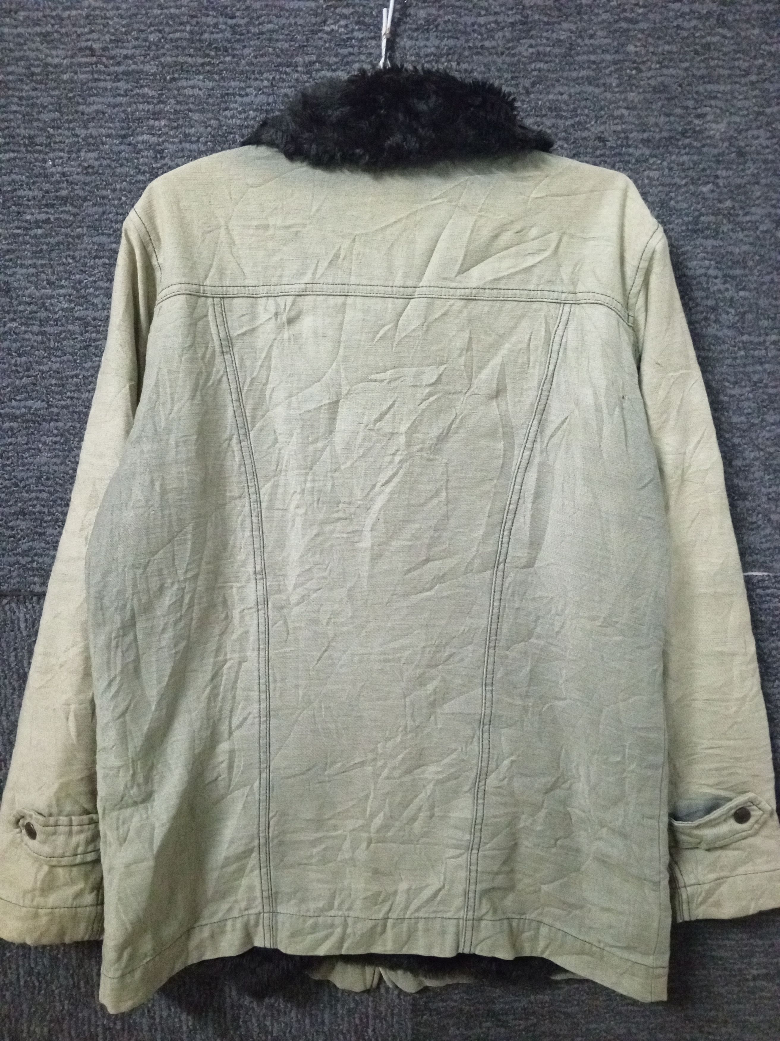 Wrangler Vtg Worn Faded Wrangler WrangeCoat Fleece Inside Jacket Size US M / EU 48-50 / 2 - 7 Thumbnail