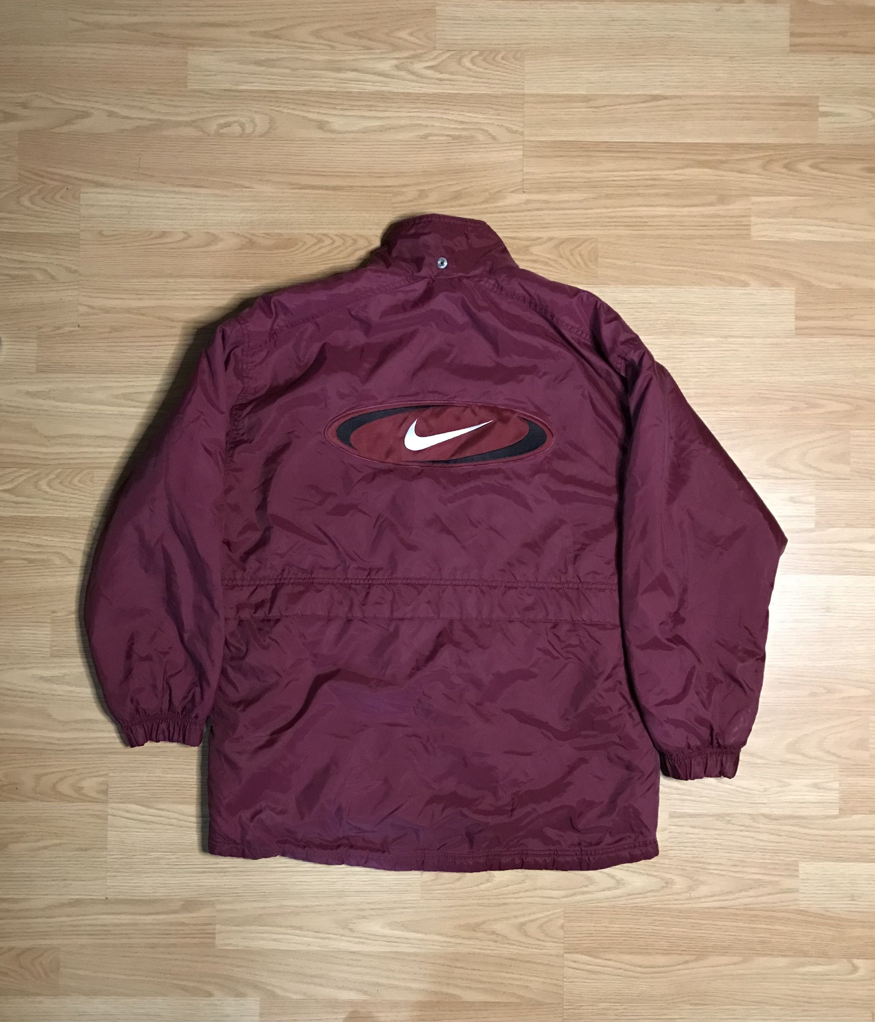 Nike × Vintage **Vintage Nike Big Logo Jacket** Size US M / EU 48-50 / 2 - 1 Thumbnail