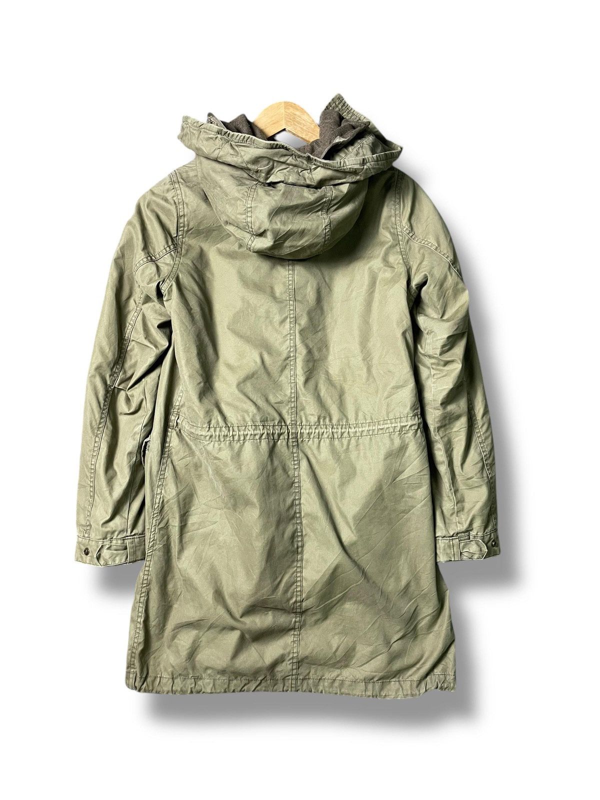 Japanese Brand Thee Dots Turquoise Parka Jacket (4) Size US M / EU 48-50 / 2 - 9 Thumbnail