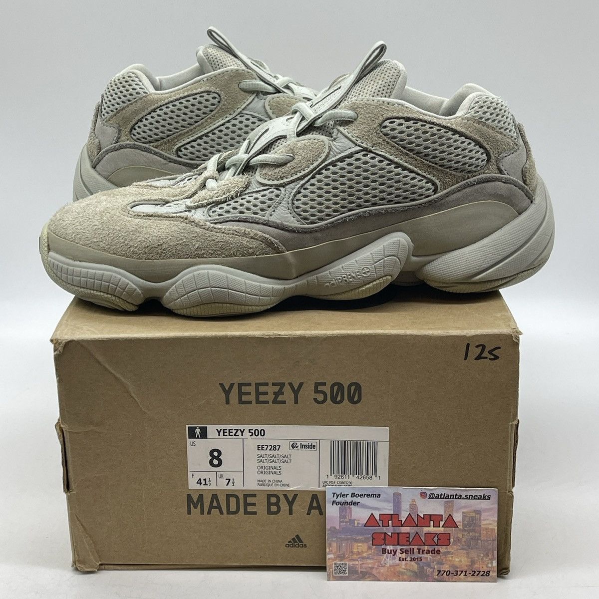 Adidas Yeezy 500 salt Size US 8 / EU 41 - 1 Thumbnail