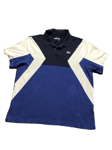 Vintage Lacoste Embroidered Logo Polo Size XXL