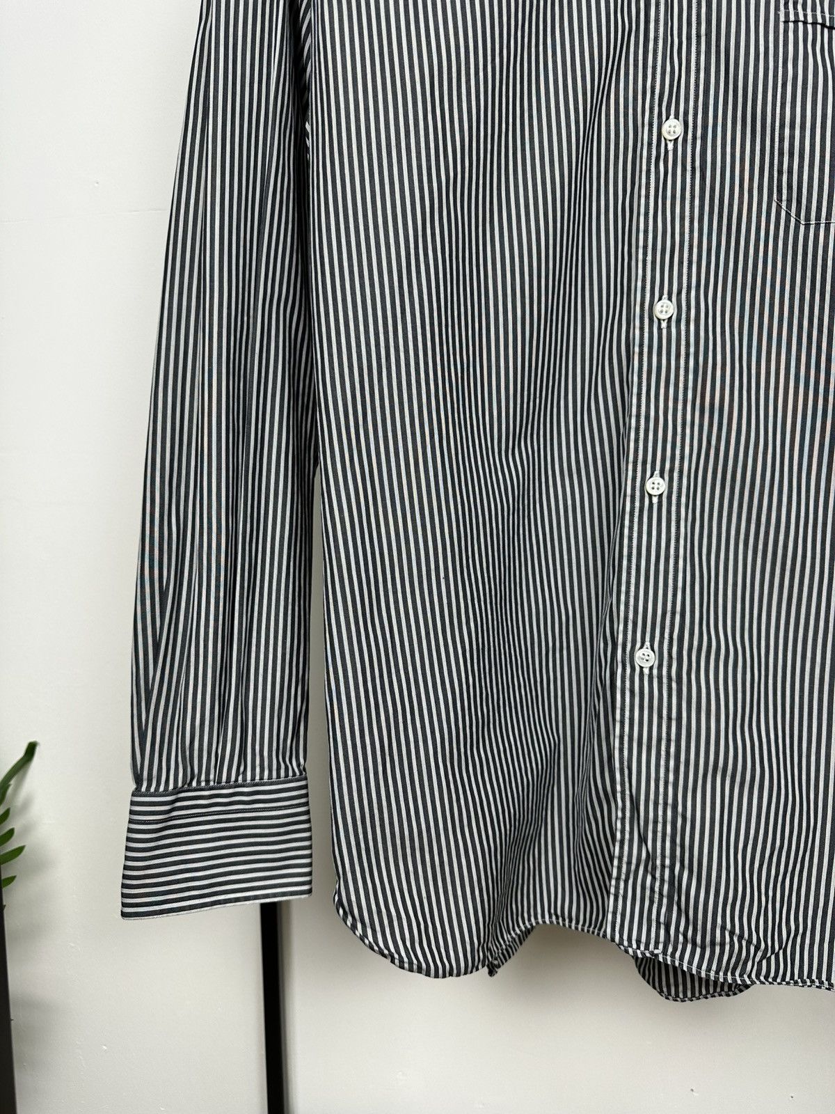 Brioni Brioni Luxury Striped Shirt Classic Old Money Style Men’s L Size US L / EU 52-54 / 3 - 5 Thumbnail