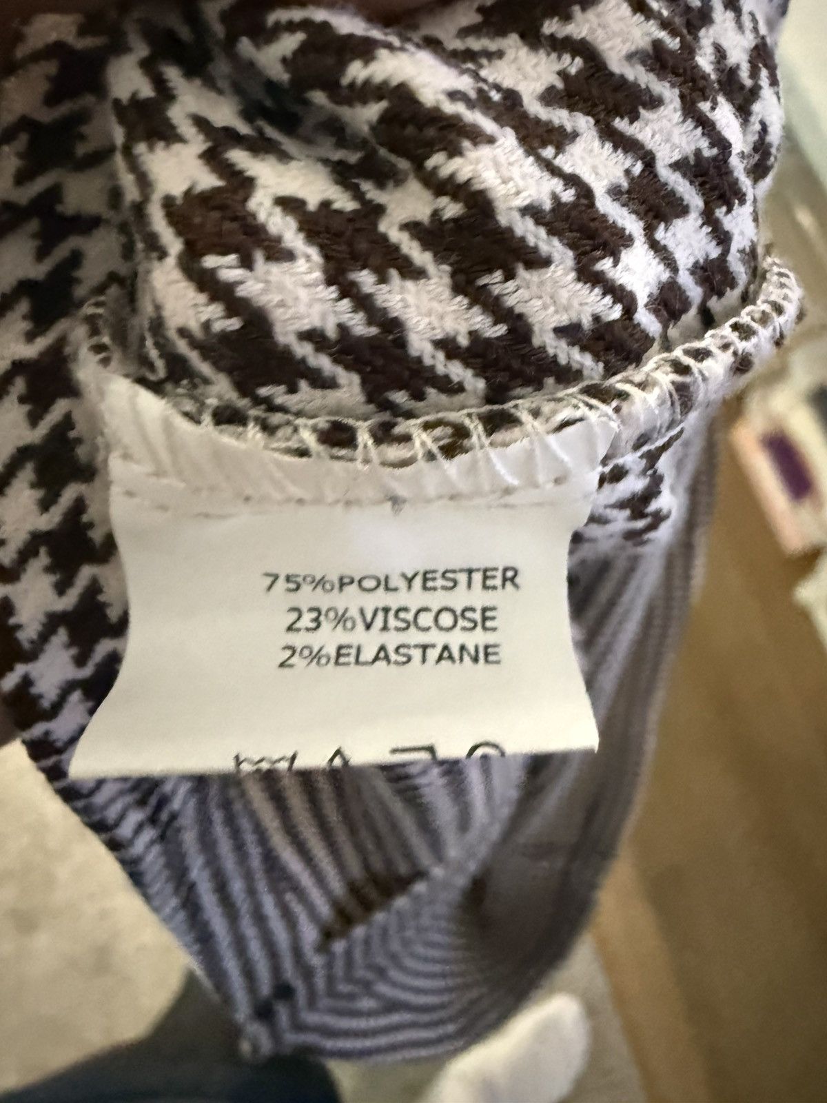 Other Houndstooth Bound Light Jacket Size US S / EU 44-46 / 1 - 4 Thumbnail