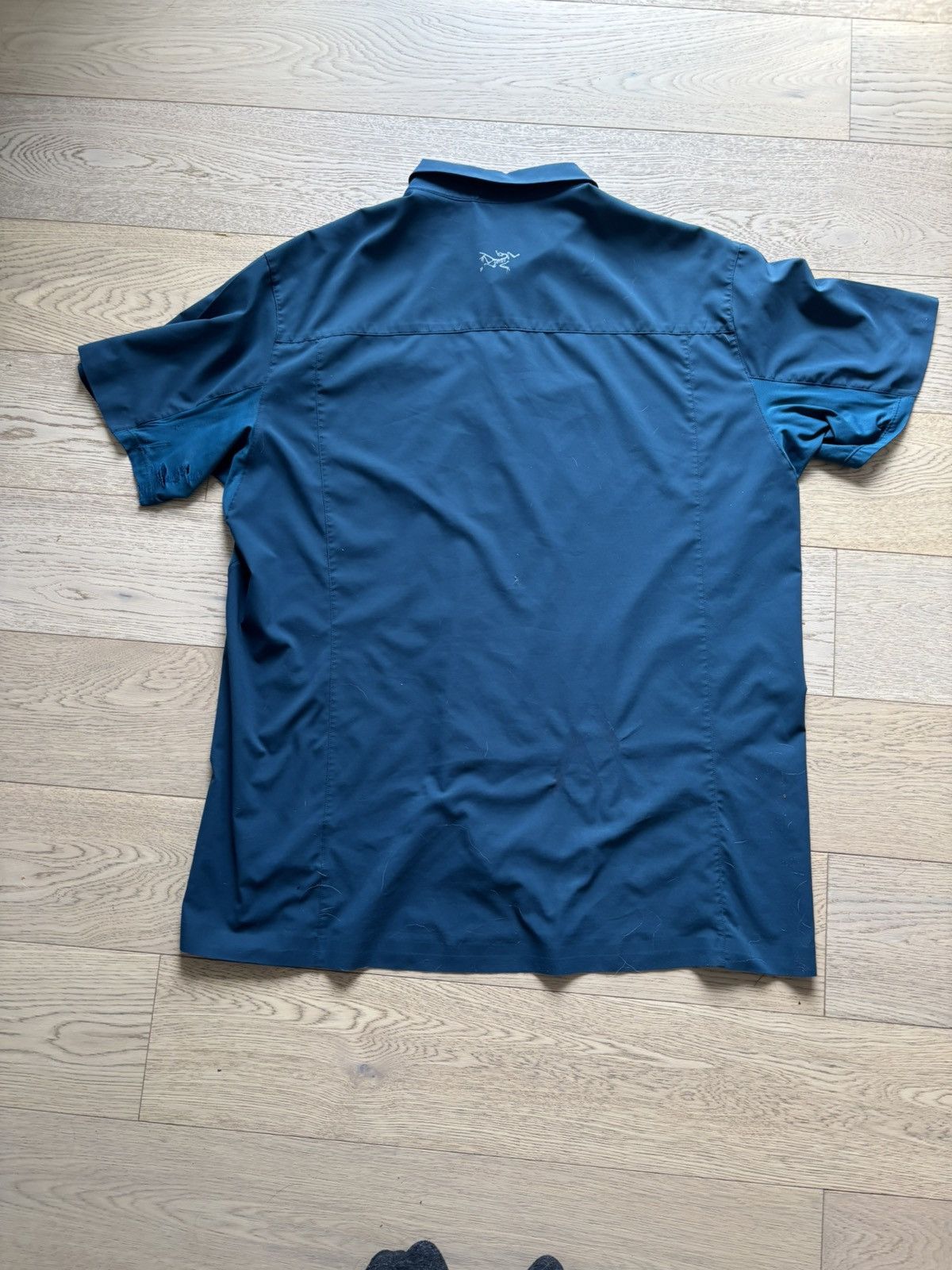 Arc'teryx Arc’Teryx Skyline Men’s Blue Short Sleeve Button Up Size XL Size US XL / EU 56 / 4 - 6 Thumbnail