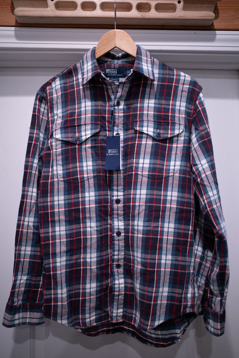 Polo Ralph Lauren Polo Ralph Lauren flannel shirt Size US S / EU 44-46 / 1 - 1 Thumbnail