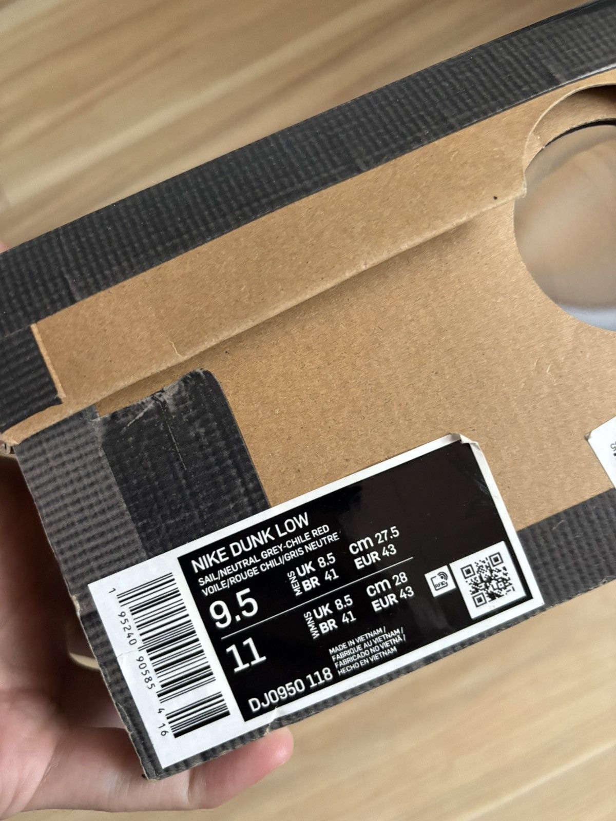Nike × Off-White Off-White dunk low lot 33 Size US 9.5 / EU 42-43 - 7 Thumbnail