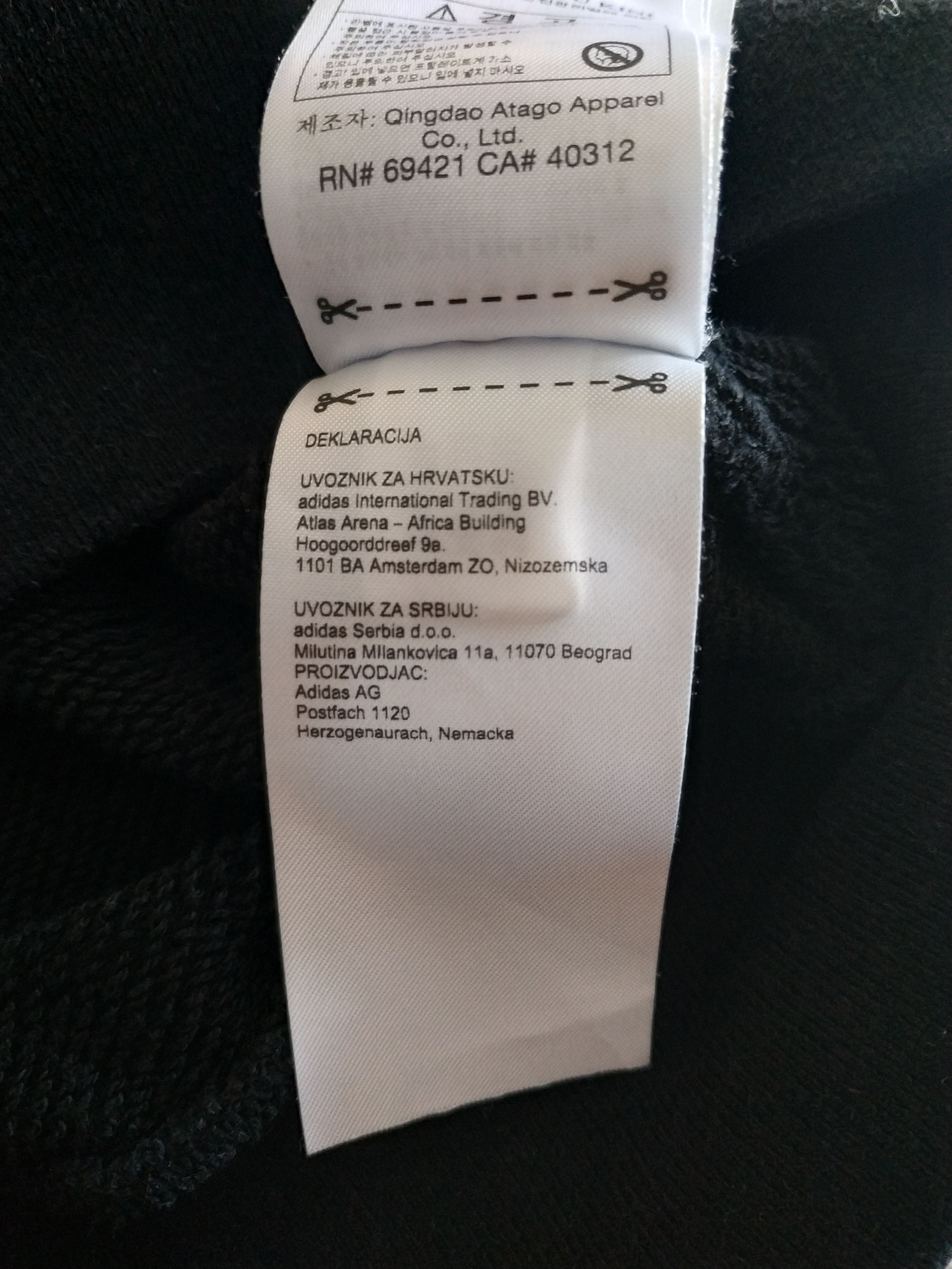 Victoria Beckham Reebok x Victoria Beckham Women's Cropped Hoodie, s. XS Size XS / US 0-2 / IT 36-38 - 11 Thumbnail