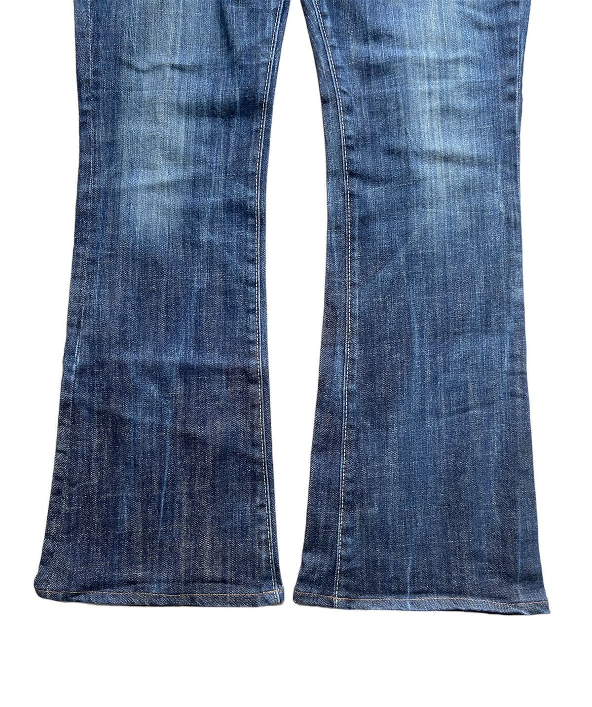 Eternal × If Six Was Nine × Japanese Brand Vintage Kula Brand By Eternal Japanese Motif Flare Pants Size US 32 / EU 48 - 3 Thumbnail