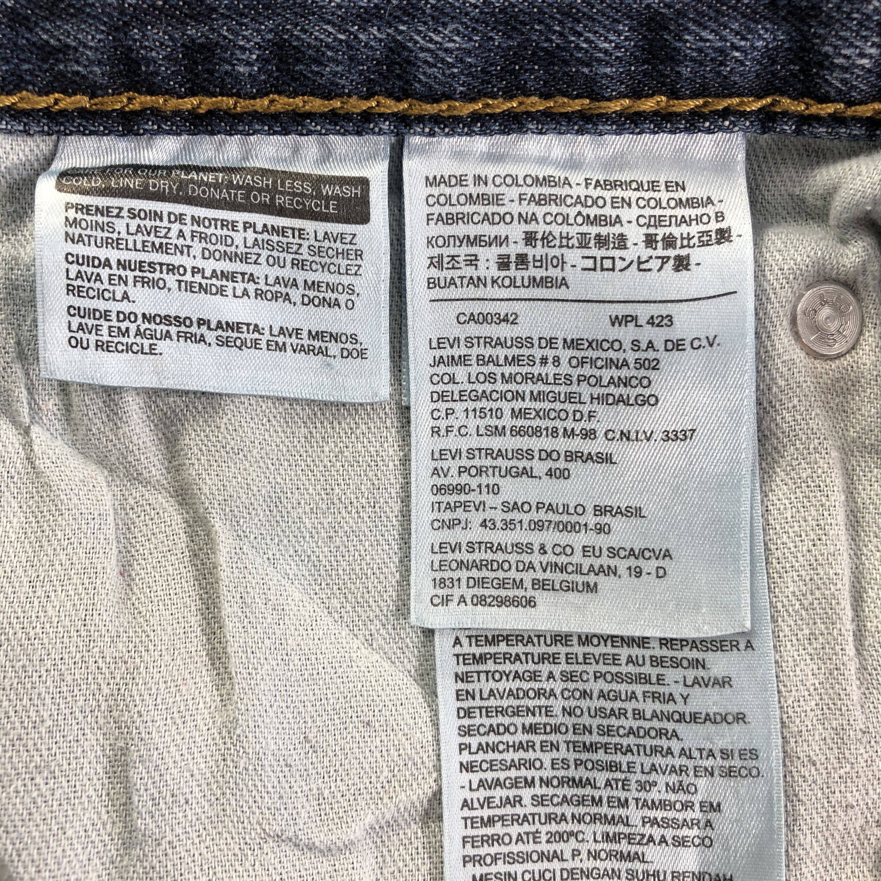 Levi's × Vintage Vintage Blue Wash Levis 569 Jeans-JM3398 Size US 38 / EU 54 - 11 Thumbnail