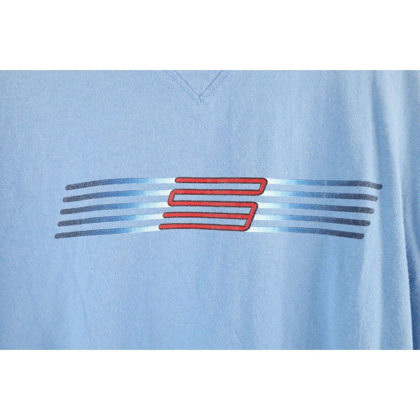 Nike Vintage Nike Air Jordan Faded Striped Center Logo T-Shirt Size US XL / EU 56 / 4 - 6 Thumbnail