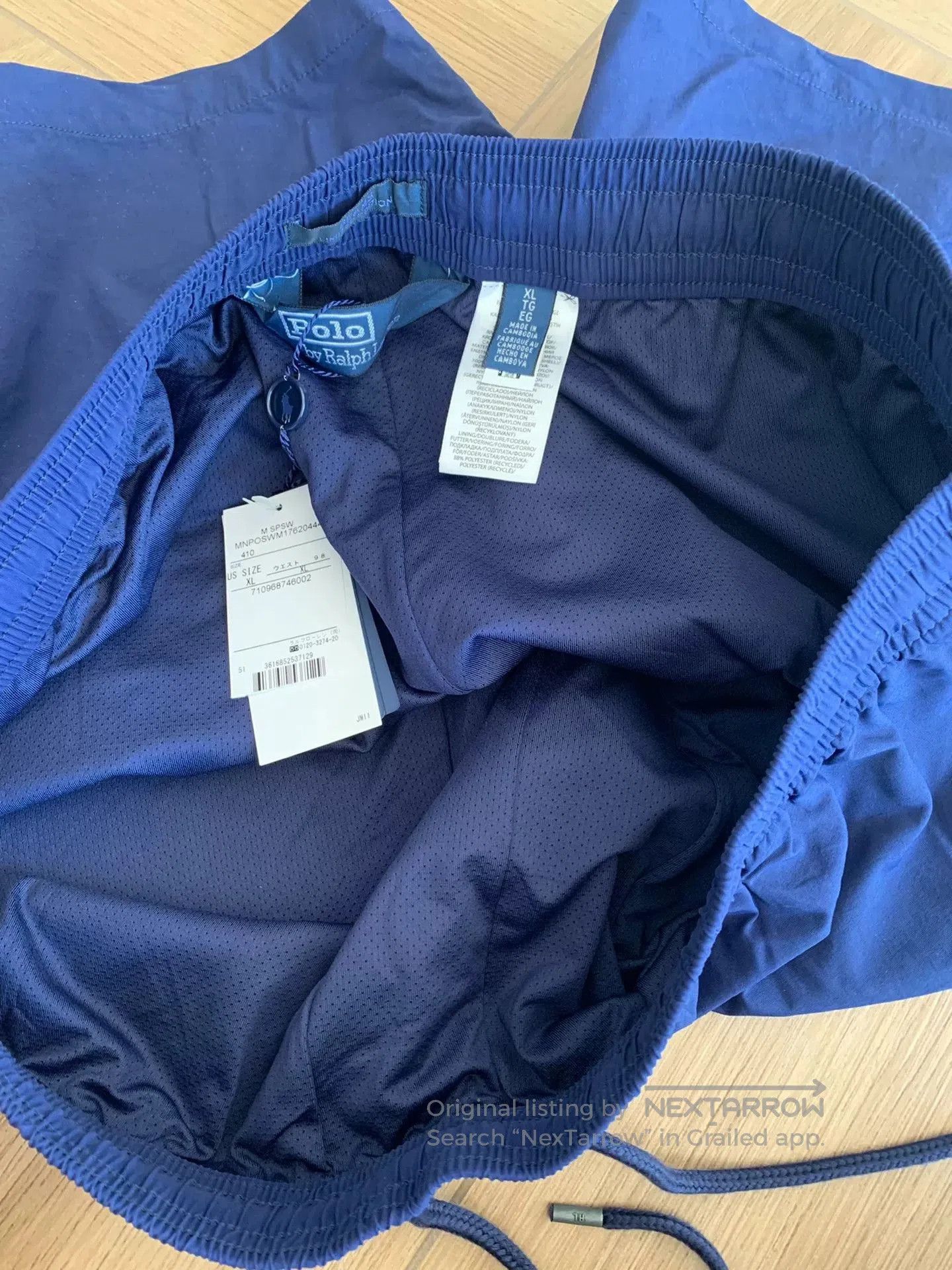 RRL Ralph Lauren Balenciaga SS22 Logo Gray Sports Shorts. Size US 30 / EU 46 - 5 Thumbnail
