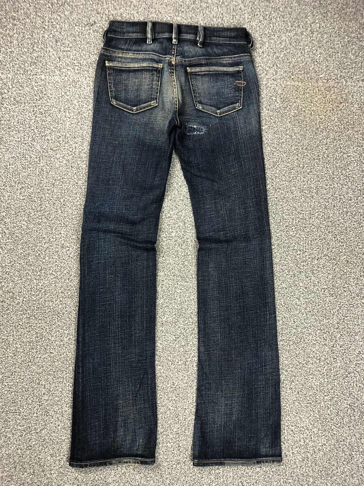 Diesel Vintage Diesel Industry Italy Flare Stone Wash Jeans Size 29" - 10 Thumbnail