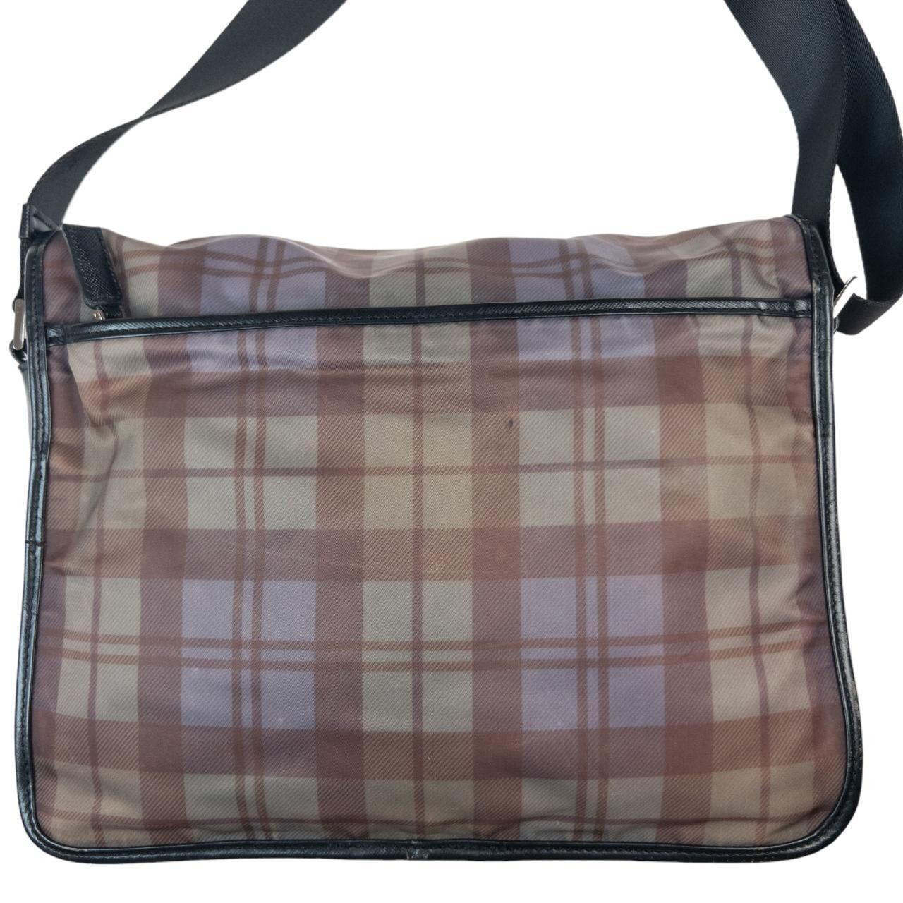 Prada Vintage Prada Tartan Cross Body Bag Size ONE SIZE - 4 Thumbnail