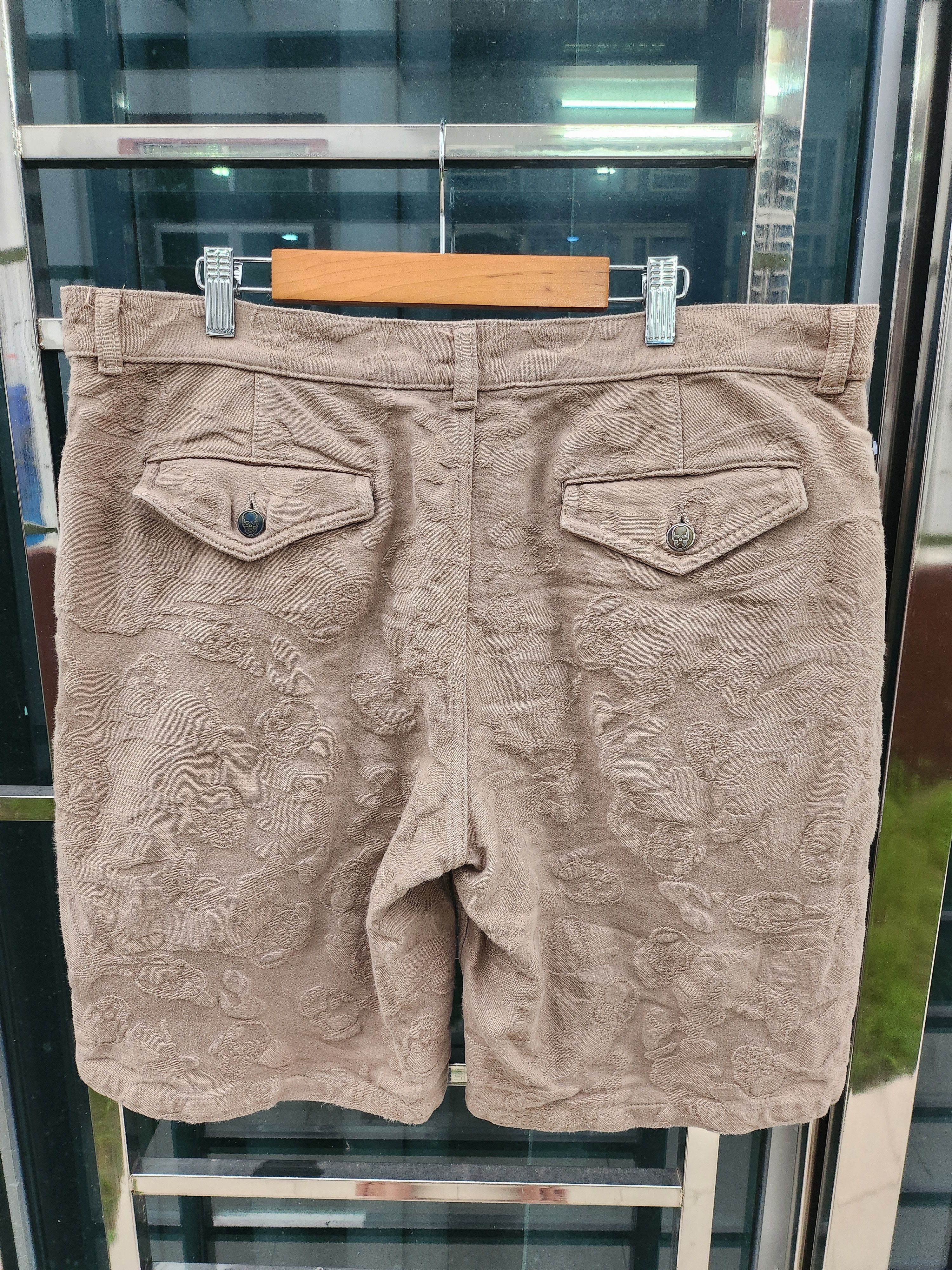 If Six Was Nine × Japanese Brand × Lucien Pellat-Finet 💥Rare Lucien Pellat Finet Brown Shorts Size US 38 / EU 54 - 5 Thumbnail