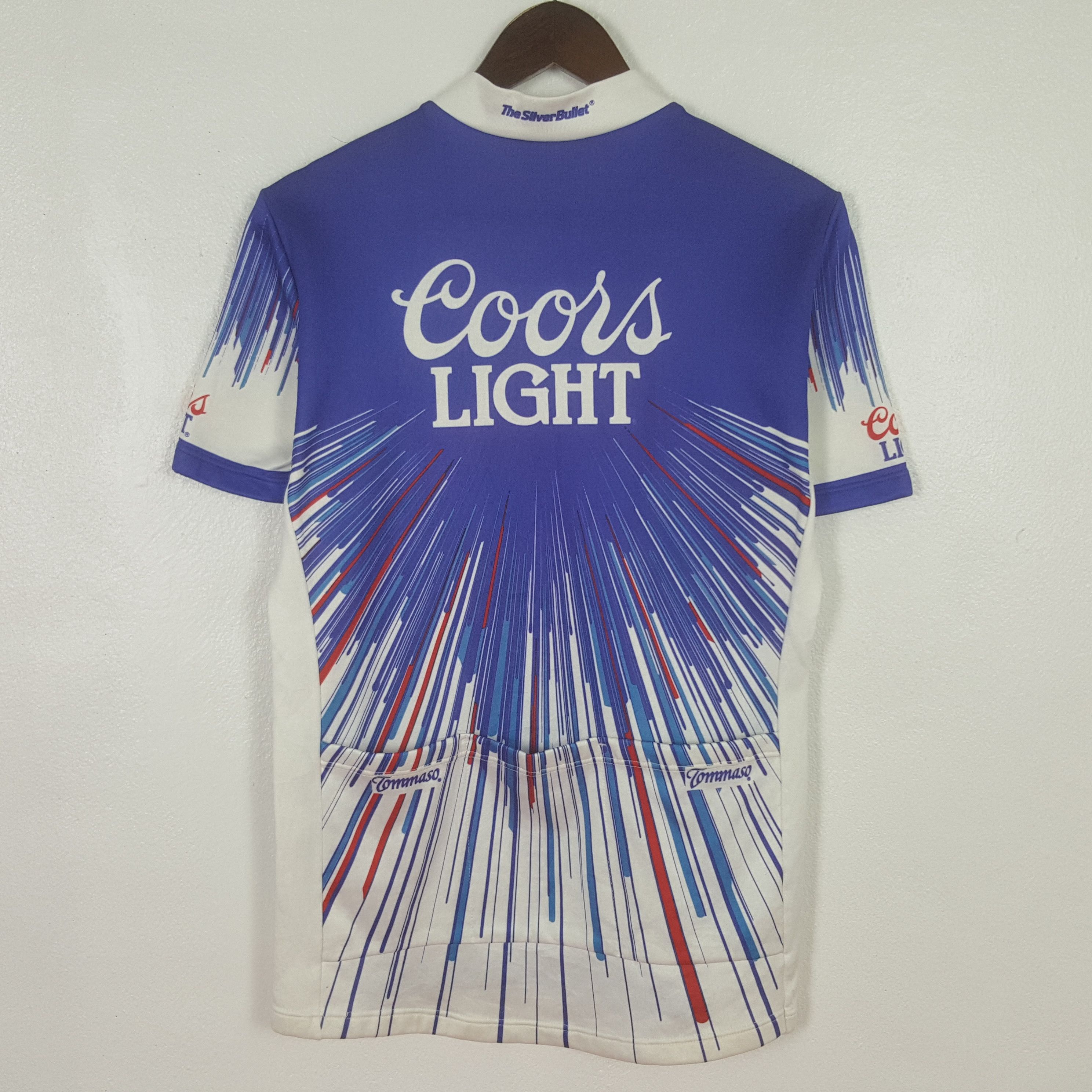 Vintage Vintage Coors Light Bicycle Suit Jersey Size US S / EU 44-46 / 1 - 3 Thumbnail