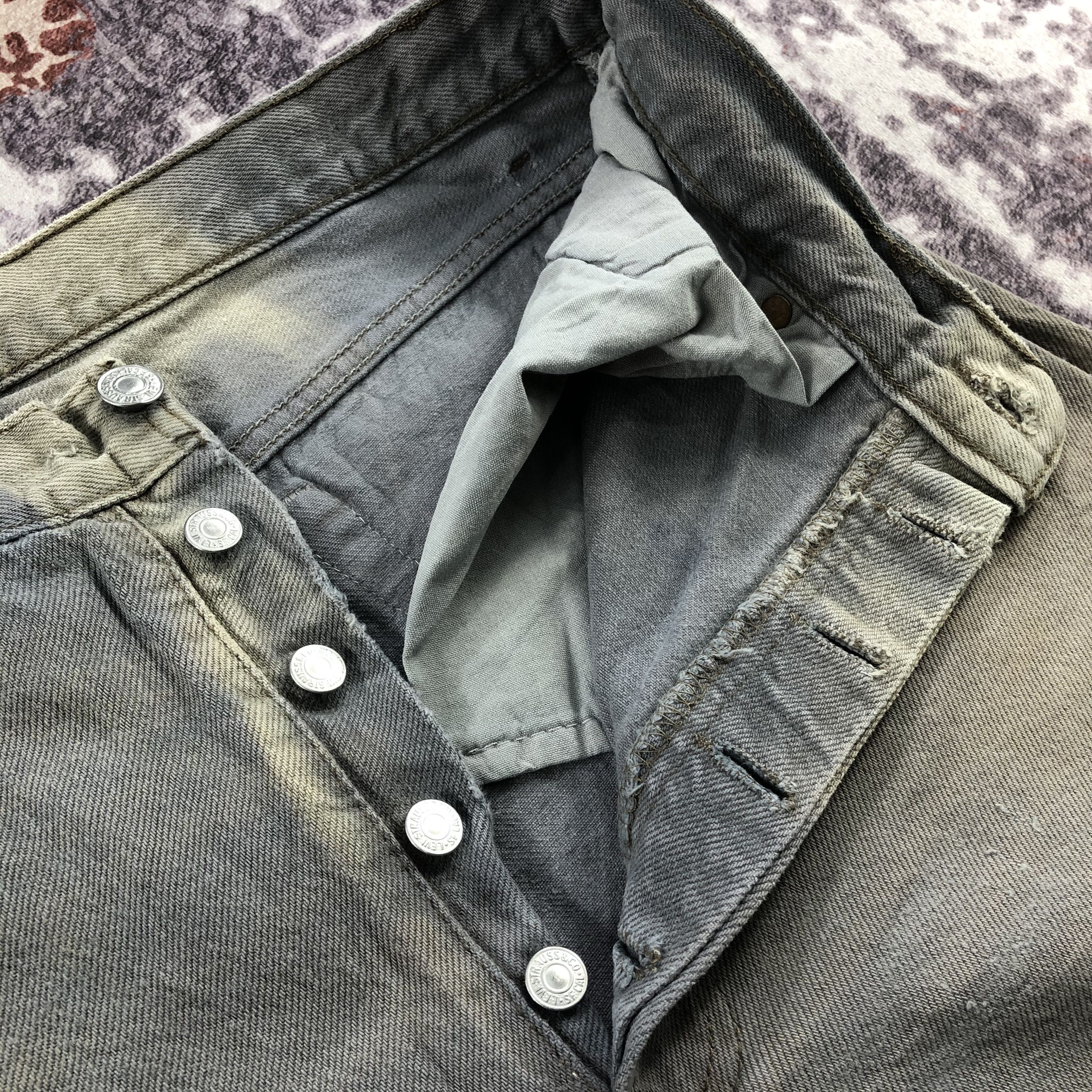Levi's × Vintage Vintage 90s Faded Black Levis 501 Jeans-JM2598 Size US 33 - 10 Thumbnail