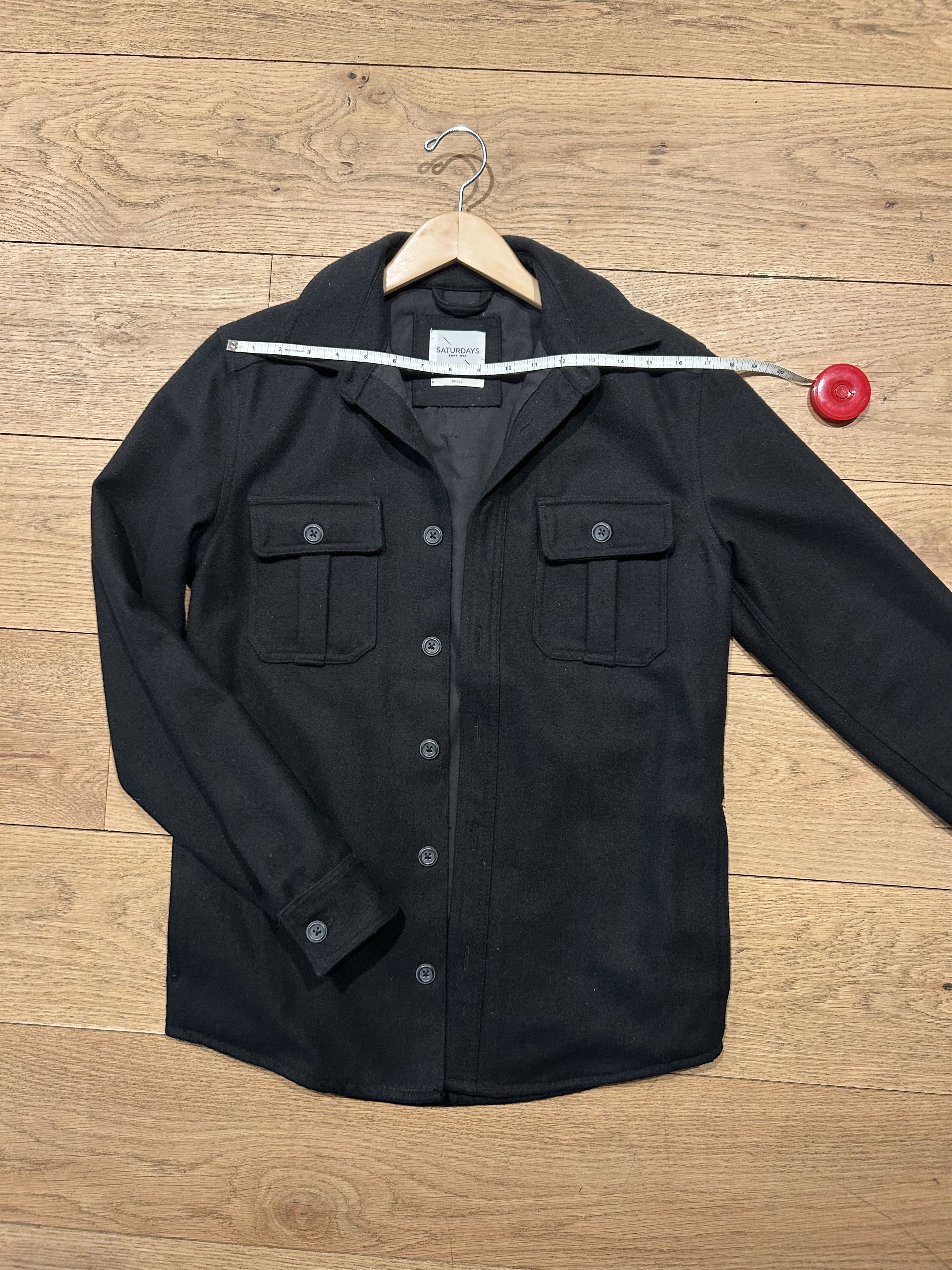 Saturdays NYC Saturday's NYC wool overcoat shirt jacket Size US S / EU 44-46 / 1 - 1 Thumbnail