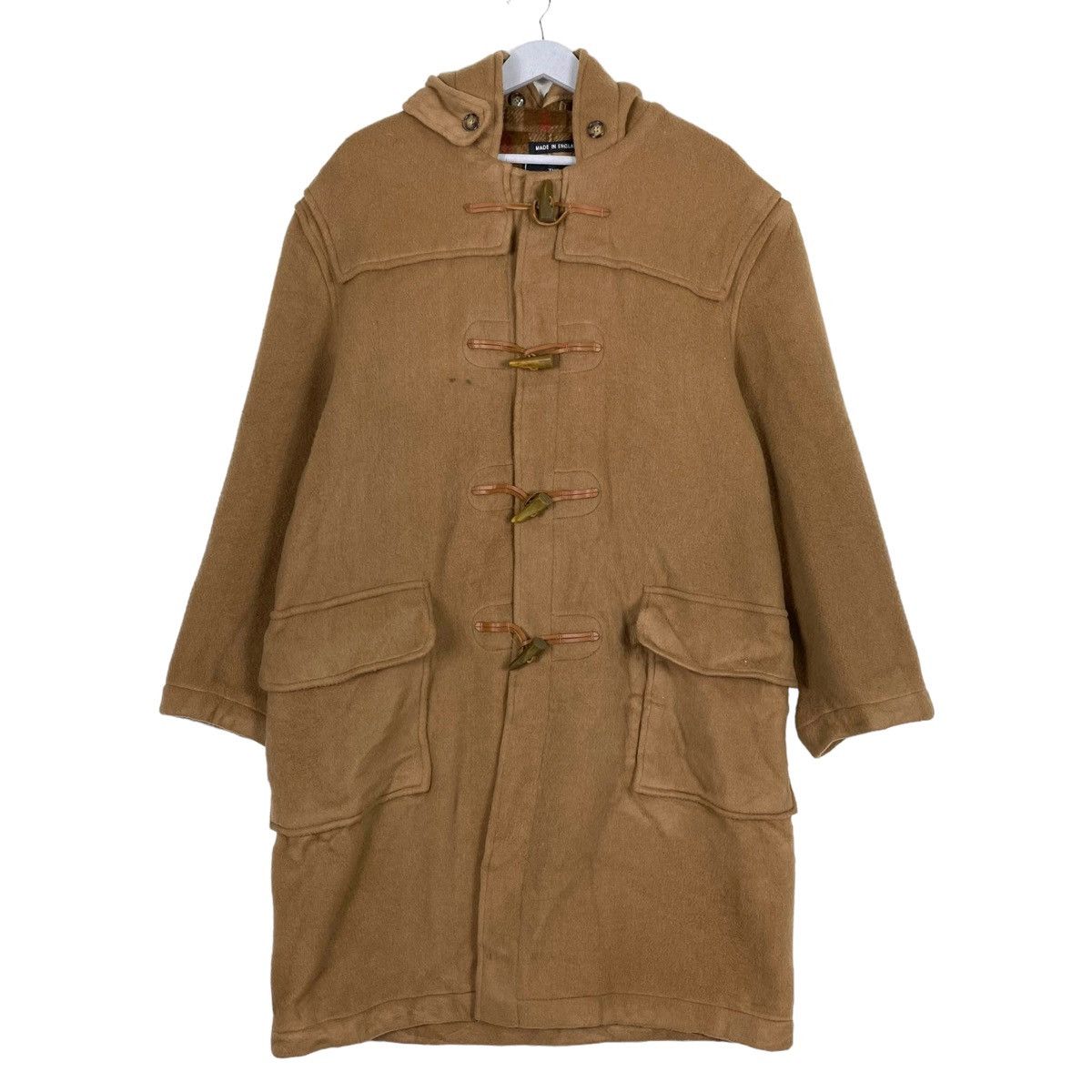 Gloverall 💥GLOVERALL DUFFLE COAT TARTAN WOOL JACKET Size US L / EU 52-54 / 3 - 1 Thumbnail