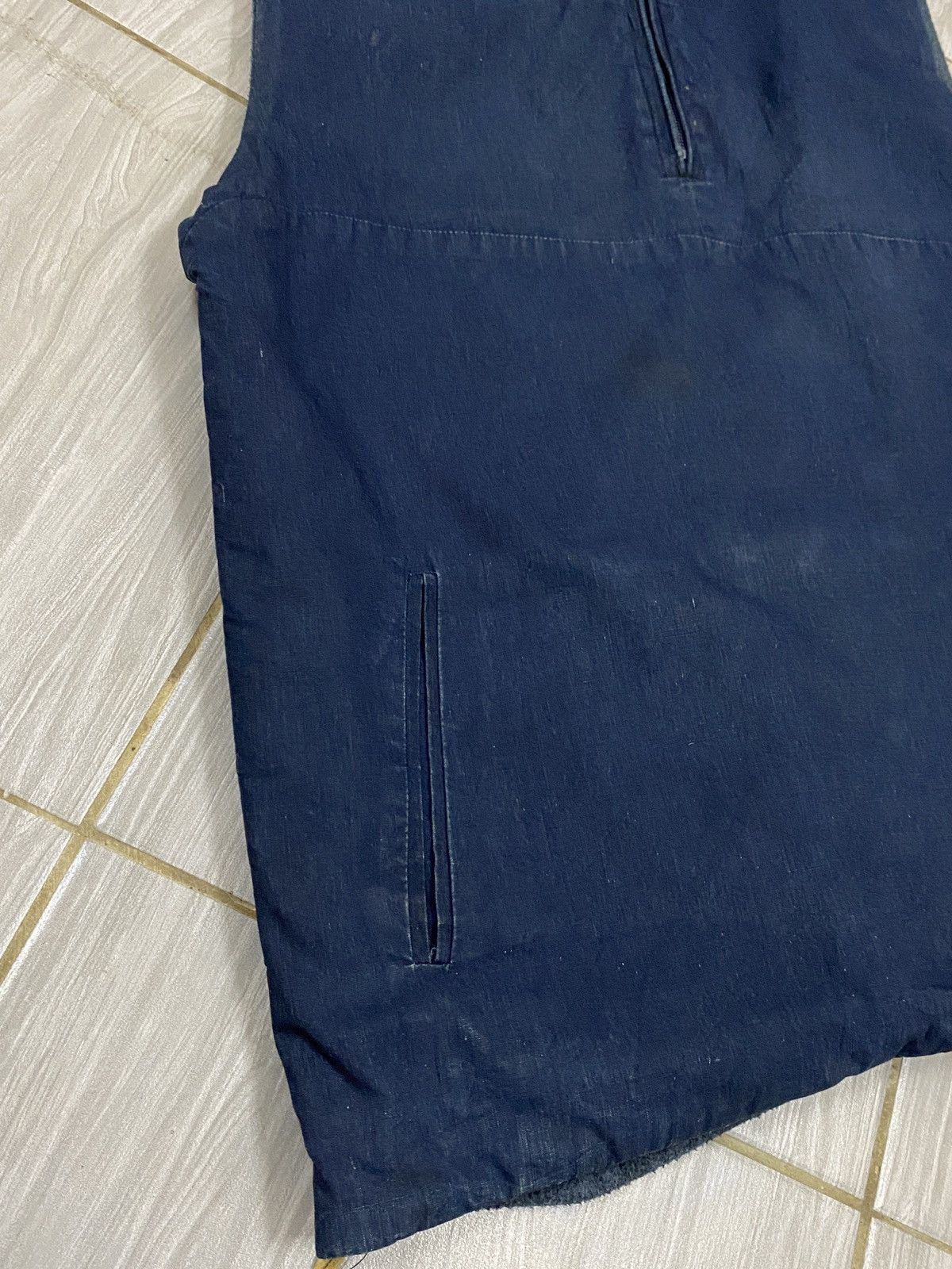 45rpm Vtg 45Rpm Indigo Dyed Anorak Vest (Archival) Size US M / EU 48-50 / 2 - 6 Thumbnail