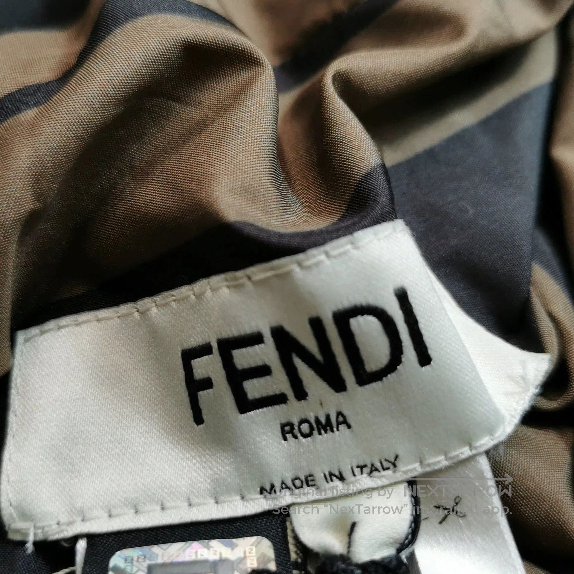 Fendi fendi reversible down jacket with logo pattern. Size US S / EU 44-46 / 1 - 8 Thumbnail