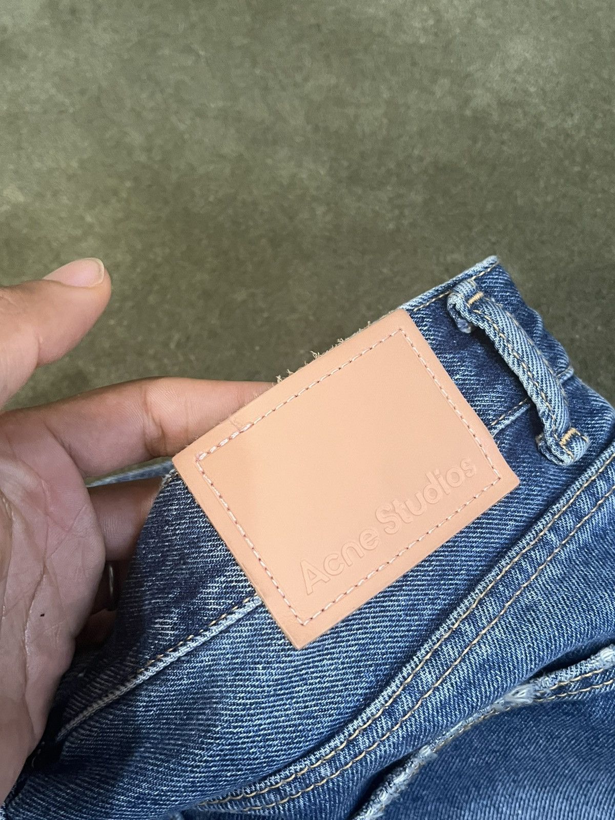 Acne Studios 1977 Vintage Blue Mid-wash Denim Size US 30 / EU 46 - 7 Thumbnail