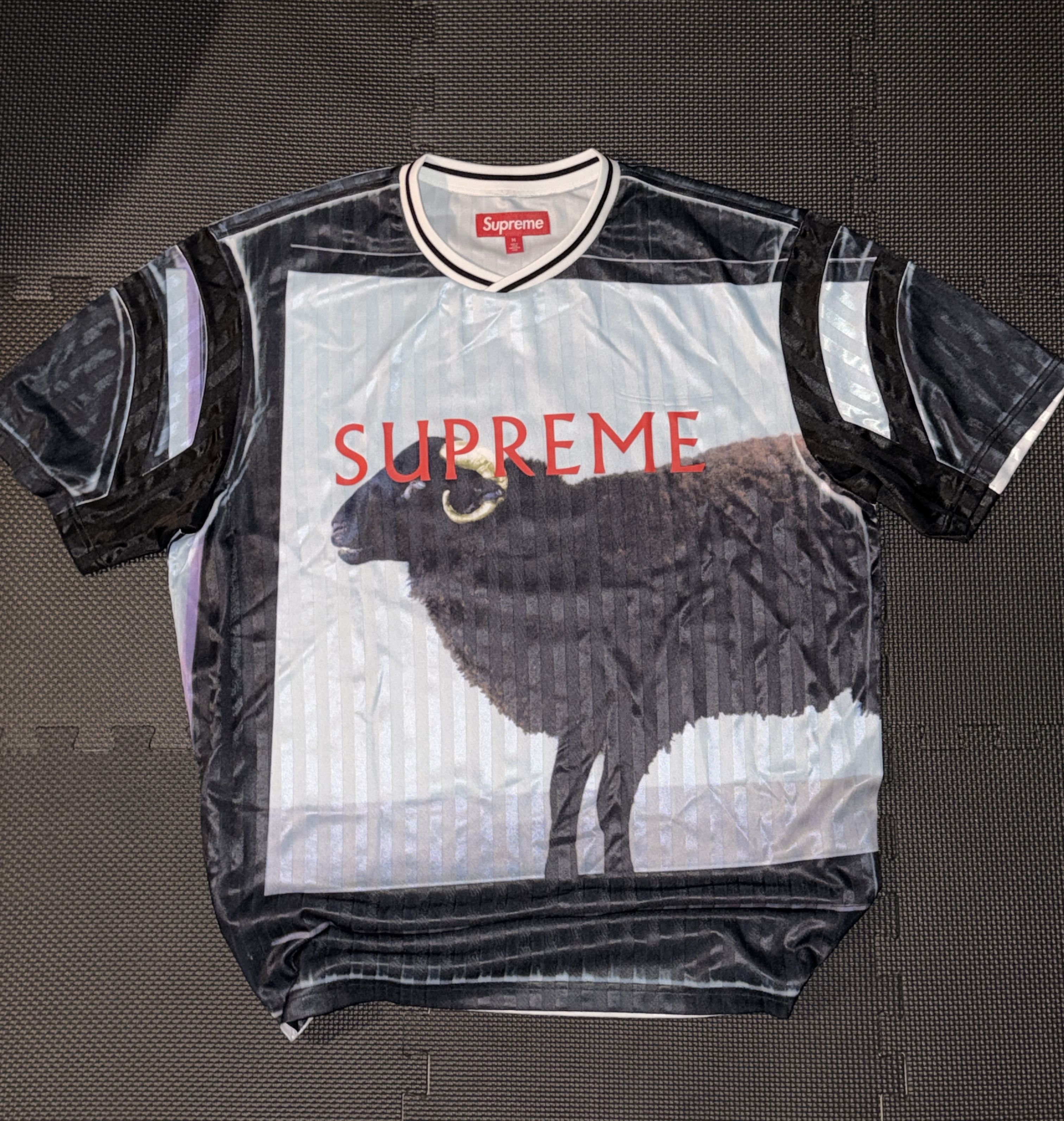 Supreme Damien Hirst soccer jersey