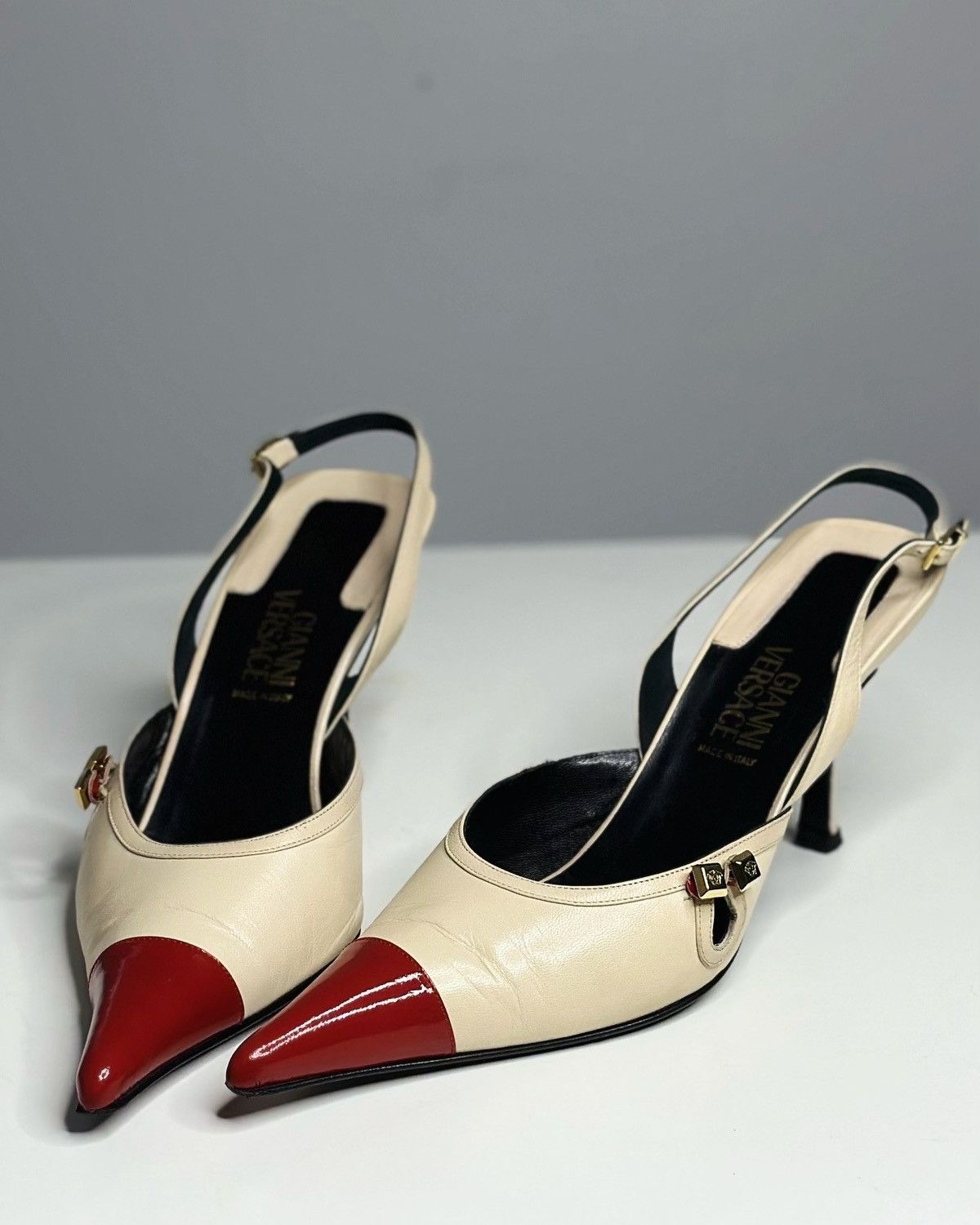 Versace Vintage Versace shoes Size US 8.5 / IT 38.5 - 4 Thumbnail