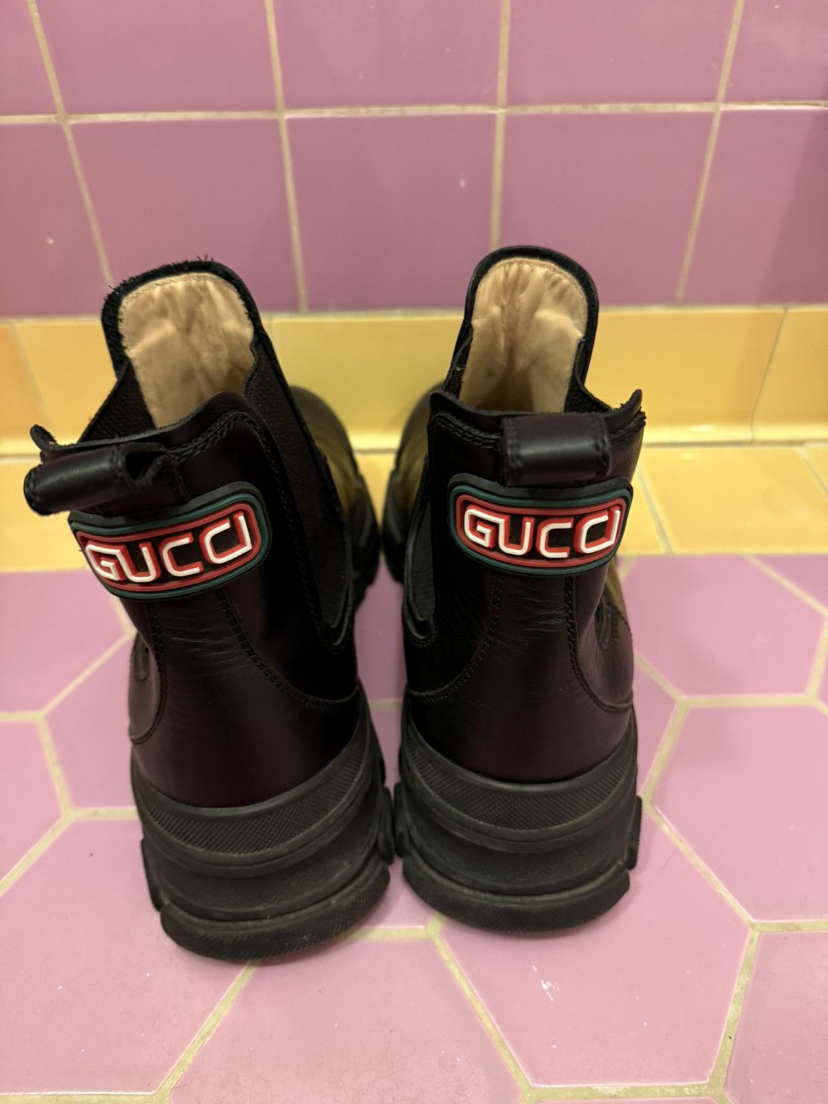 Gucci Leon Gucci ankle boots Size US 10.5 / EU 43-44 - 4 Thumbnail