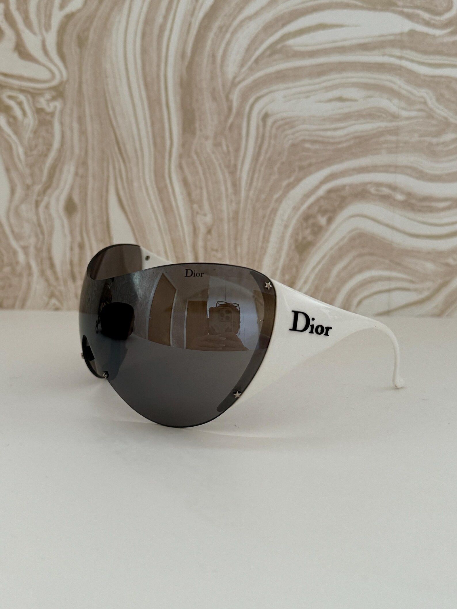 Dior ⚡️ Christian Dior Sunglasses Ski 1 Shield Mask Sport Vintage Size ONE SIZE - 2 Thumbnail