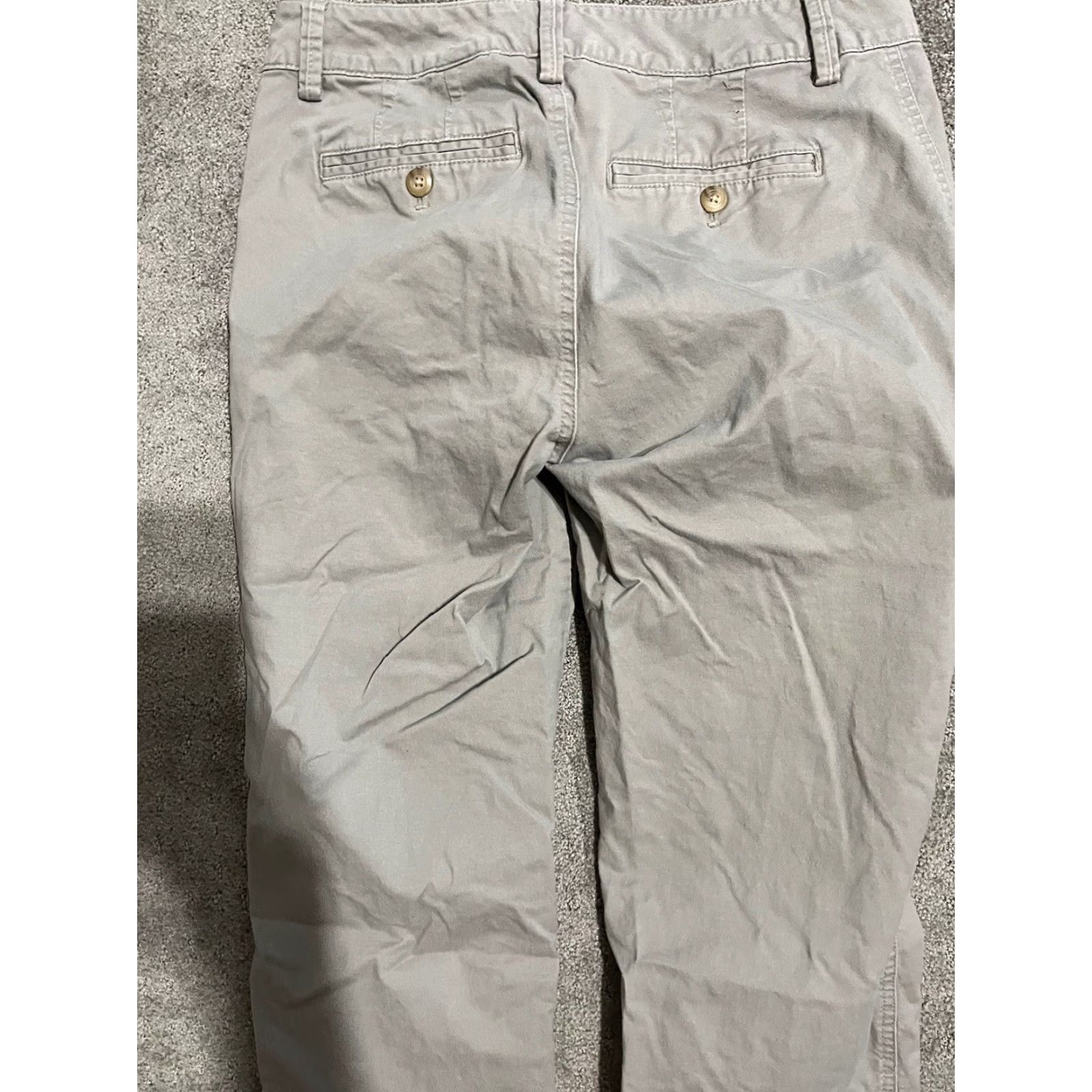 Eddie Bauer EDDIE BAUER Women's Cargo Crop Pants Size 2 Gray Solid Size 26" / US 2 / IT 38 - 4 Thumbnail