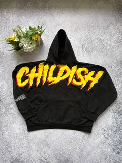 Childish hoodie online black