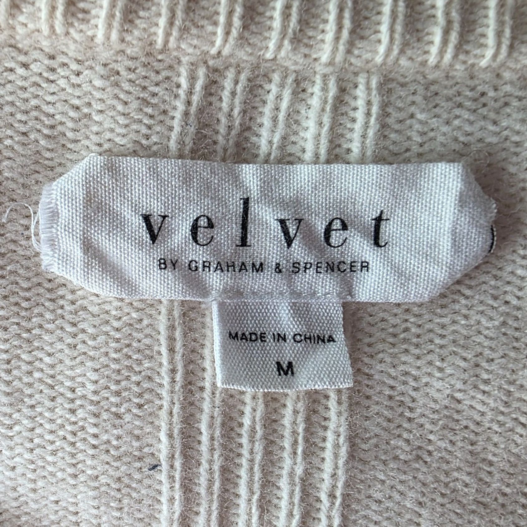 Velvet Velvet by Graham & Spencer Womens Medium Sweater Wool Blend Size M / US 6-8 / IT 42-44 - 7 Thumbnail
